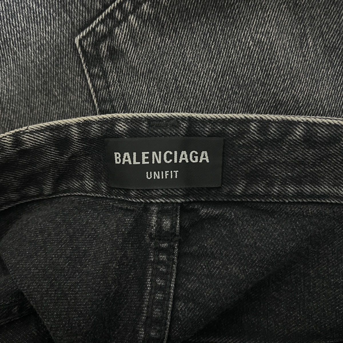 Balenciaga Balenciaga Pull-Up Baggy Wide Jeans Size US 30 / EU 46 - 6 Thumbnail