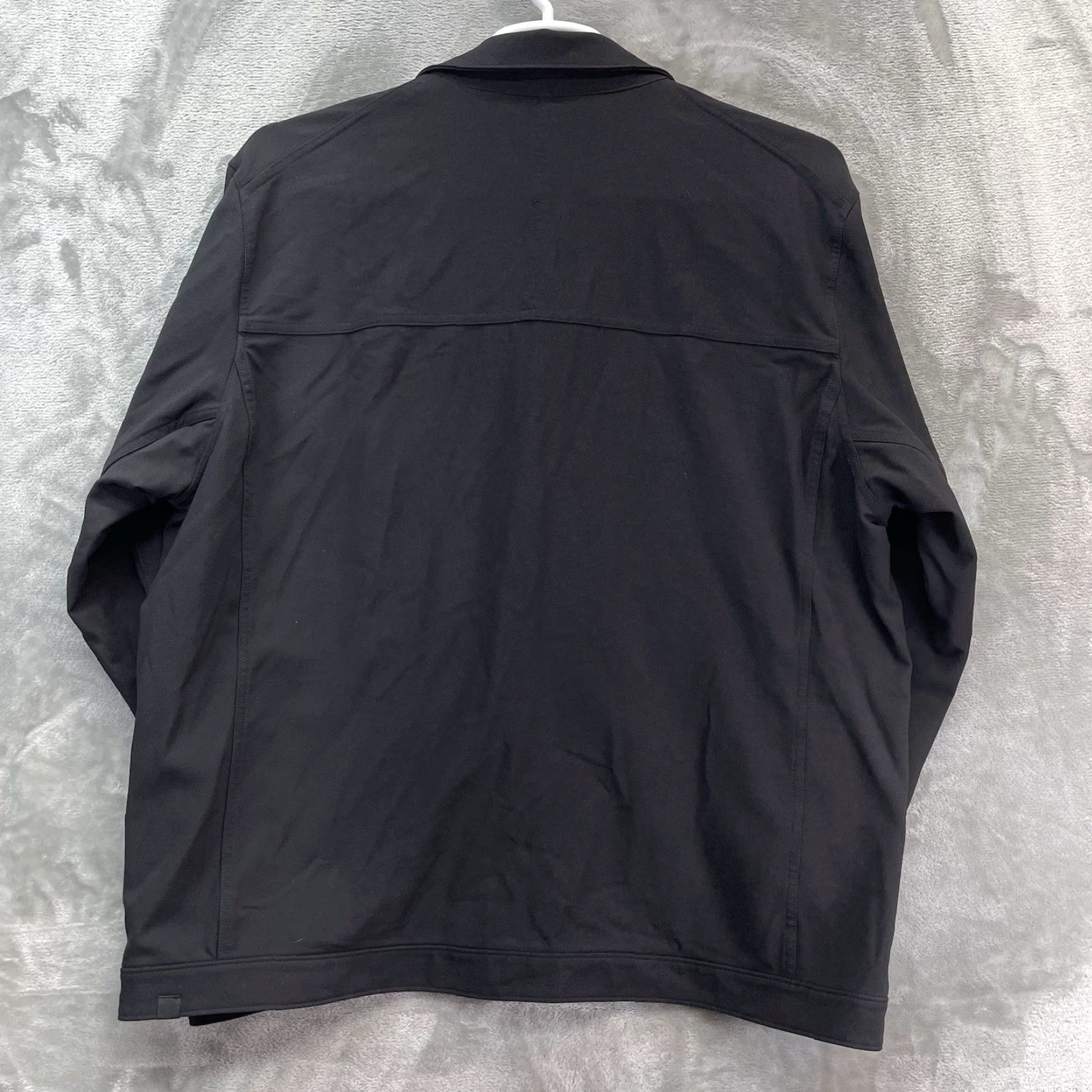 Lululemon Lululemon Twill Utility Jacket Mens XL Shacket Snap Front Shirt black preppy Size US XL / EU 56 / 4 - 3 Thumbnail