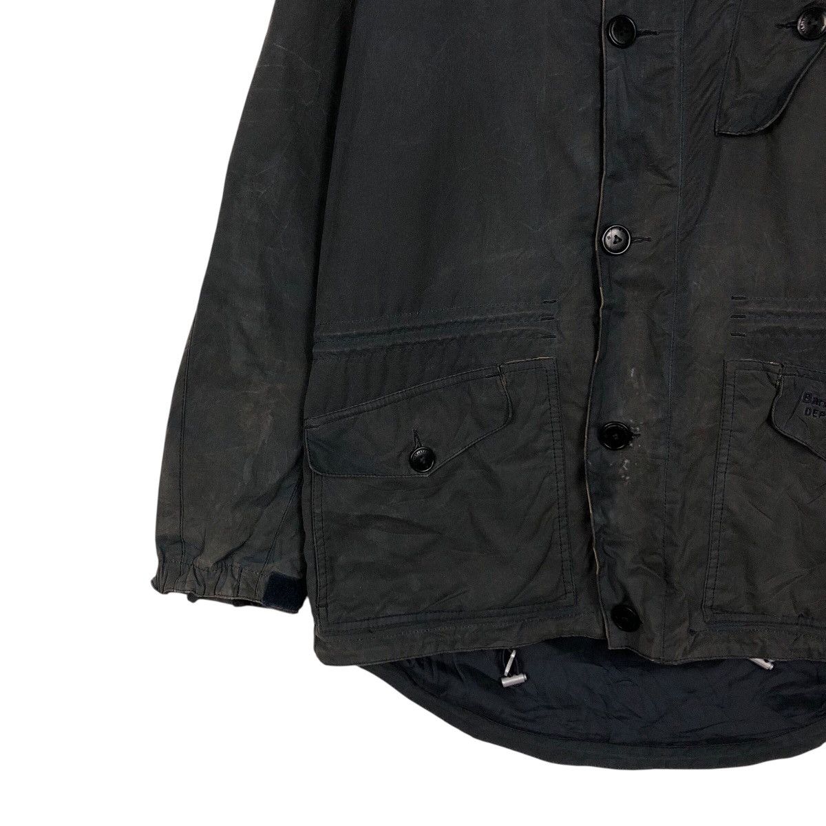 Barbour 📌Vintage Wax Jacket Barbour England Oilskin Blanket Tartan Size US M / EU 48-50 / 2 - 5 Thumbnail