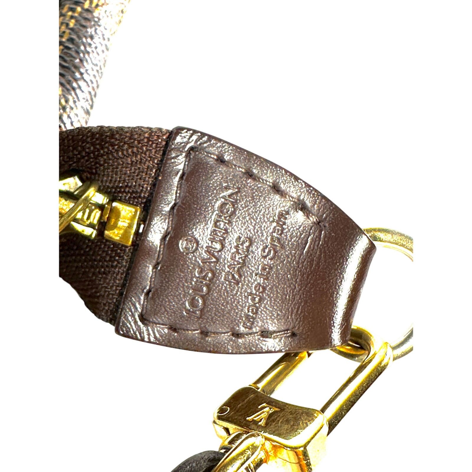 Louis Vuitton LOUIS VUITTON Damier Ebene Navona Shoulder Bag Pochette Size ONE SIZE - 15 Thumbnail