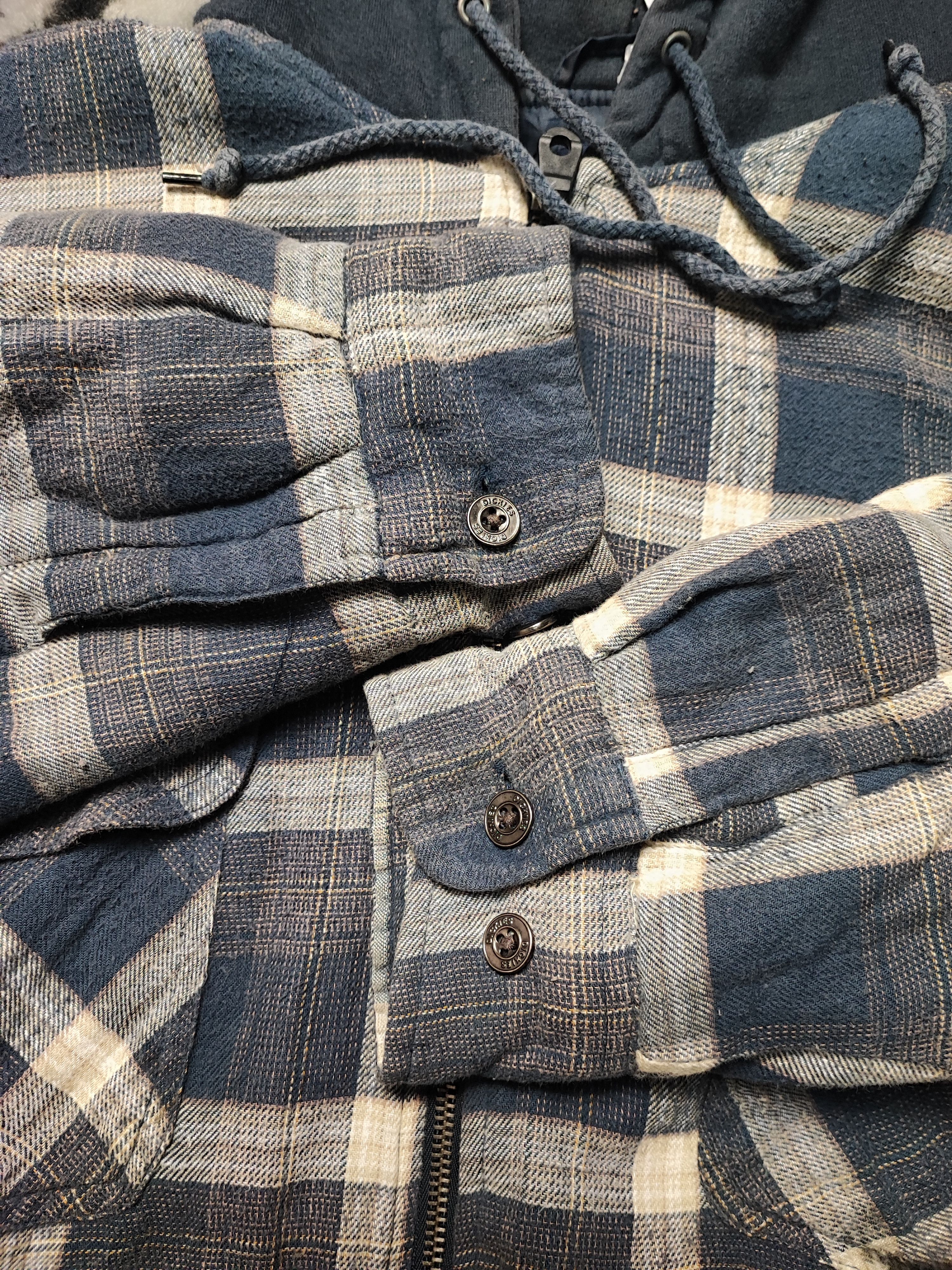 Dickies Vintage Dickies Flannel Hoodie Size US L / EU 52-54 / 3 - 15 Thumbnail