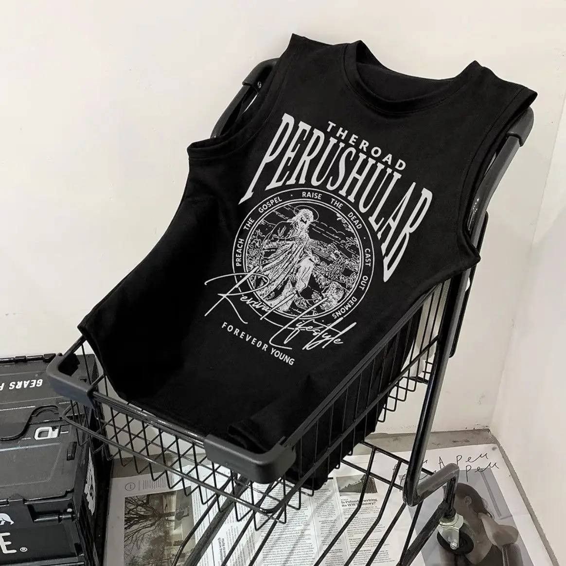 Japanese Brand × Vintage suede sleeveless shirt Size US M / EU 48-50 / 2 - 3 Thumbnail