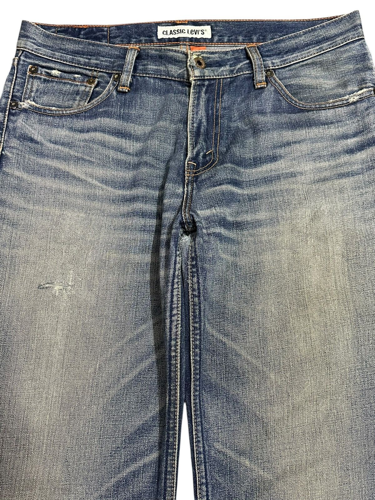 Levi's Vintage Levis 502 Blue Wash Style Loose Jeans Size US 34 / EU 50 - 3 Thumbnail