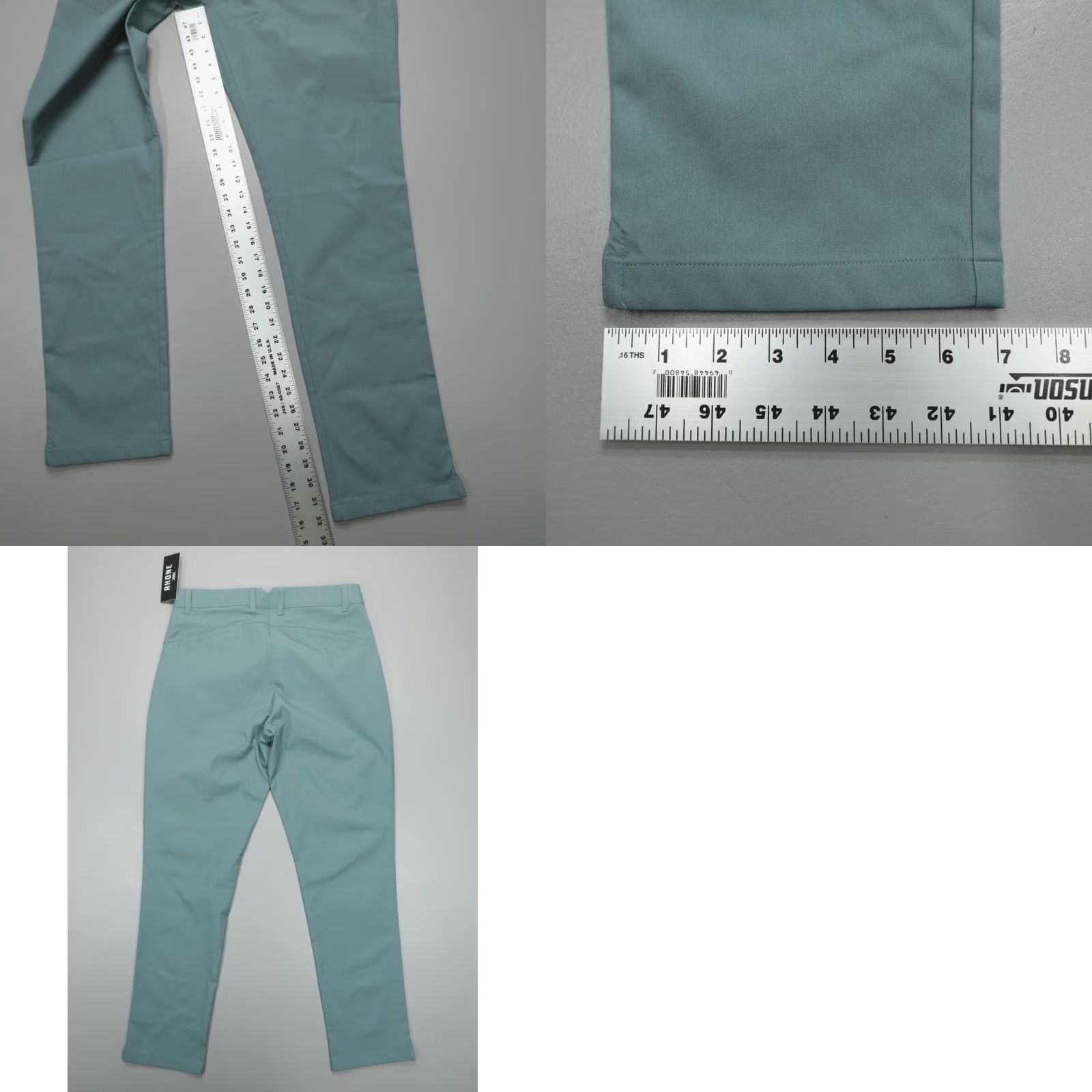 Rhone Rhone Golf Tour Trouser Pants Tidal Green Size 33x32 Classic Fit Performance Size US 34 / EU 50 - 8 Thumbnail