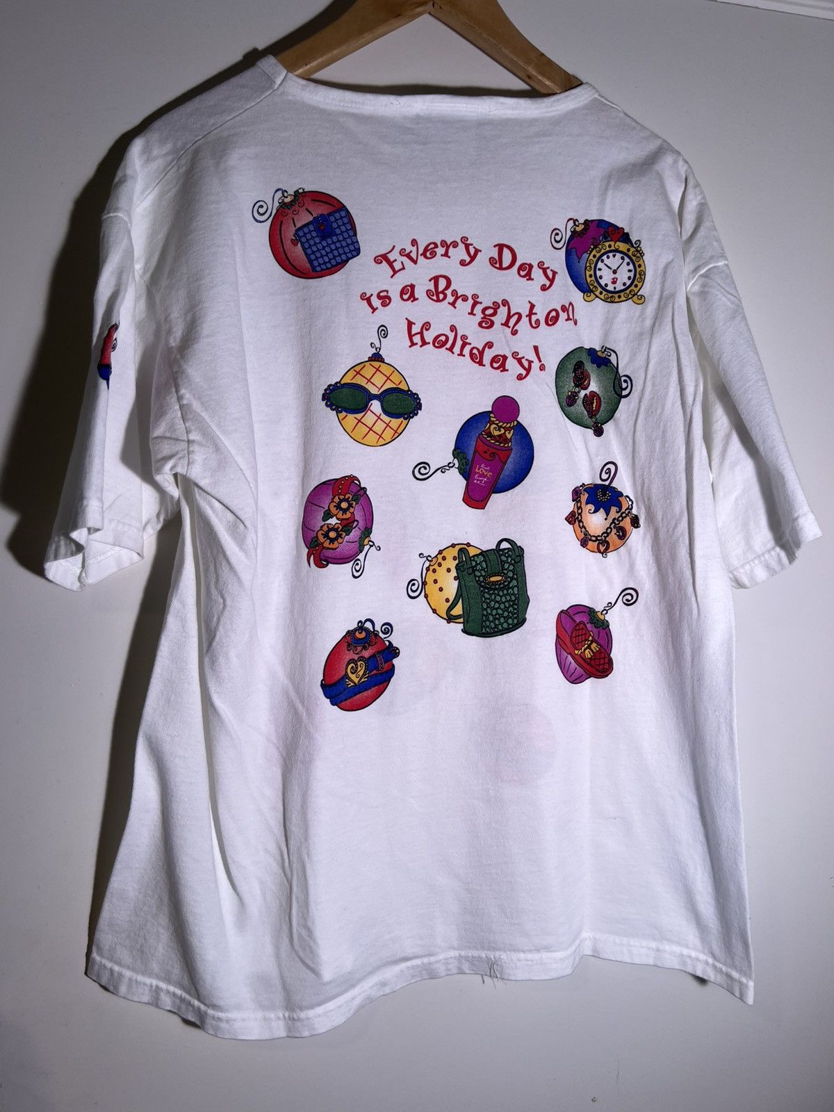Vintage 90’s 2000’s Y2K VTG Vintage Every Day Is A Holiday Retro Tee Size US XL / EU 56 / 4 - 2 Thumbnail
