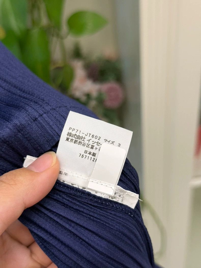 Issey Miyake Issey Miyake size:3 Blue pleated vest Size XS / US 0-2 / IT 36-38 - 6 Thumbnail