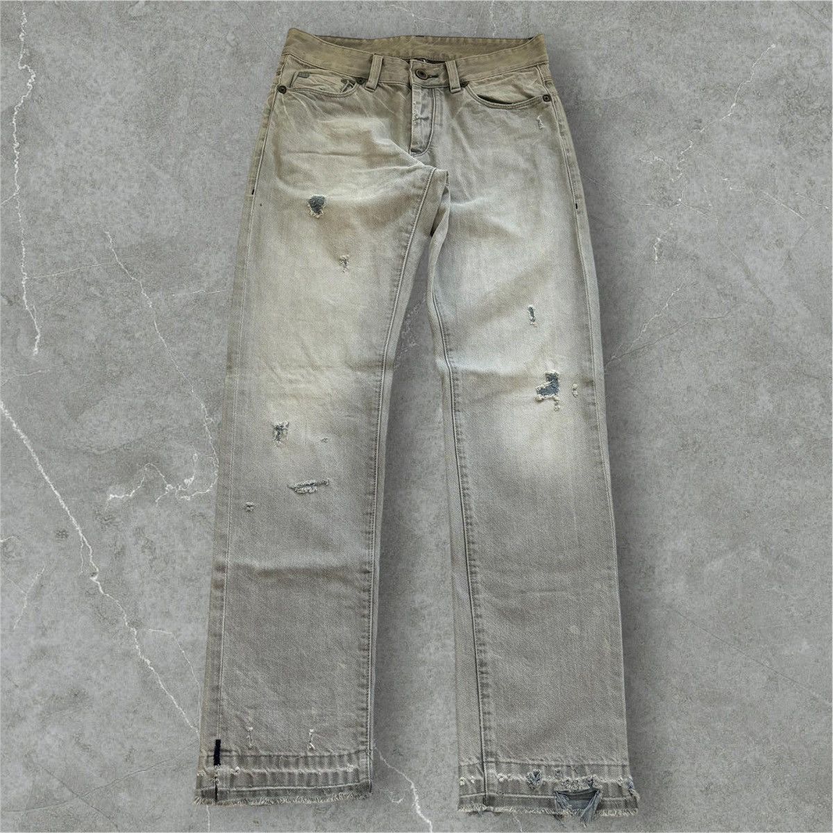Armani Light Grey Slim fit Jeans