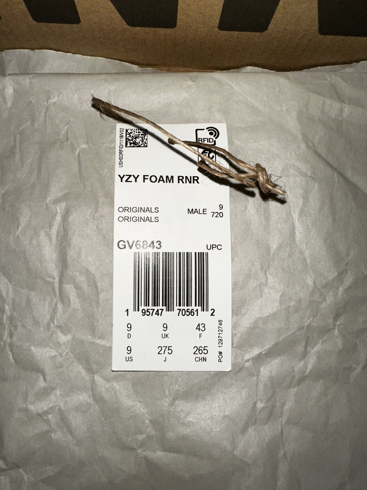 Adidas × Kanye West × Yeezy Yeezy Foam Rnnr Desert Sand Size US 9 / EU 42 - 12 Thumbnail