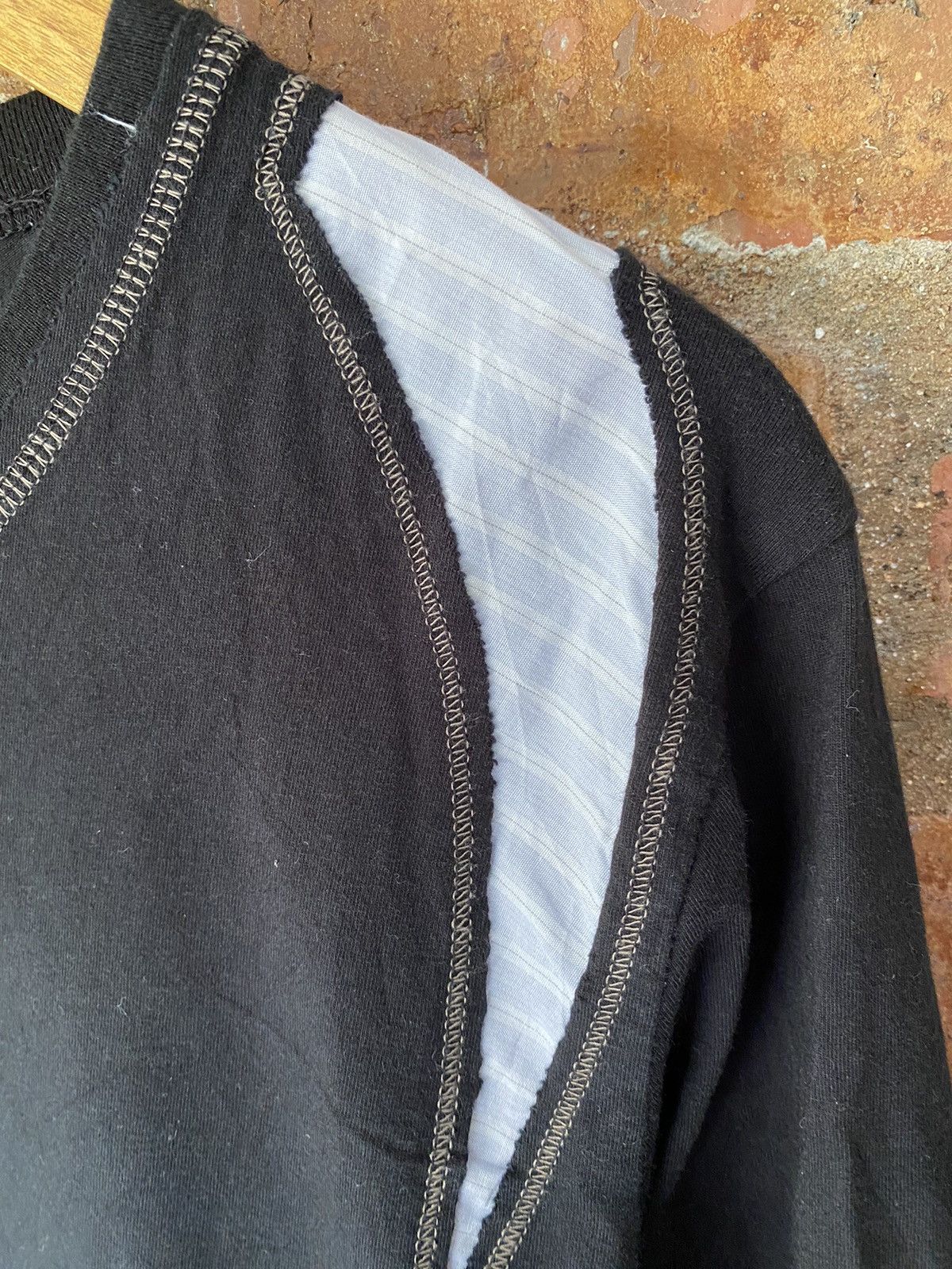 Marithe + Francois Girbaud 2000s MFG iconic Blade stripe patchwork Size US M / EU 48-50 / 2 - 5 Thumbnail