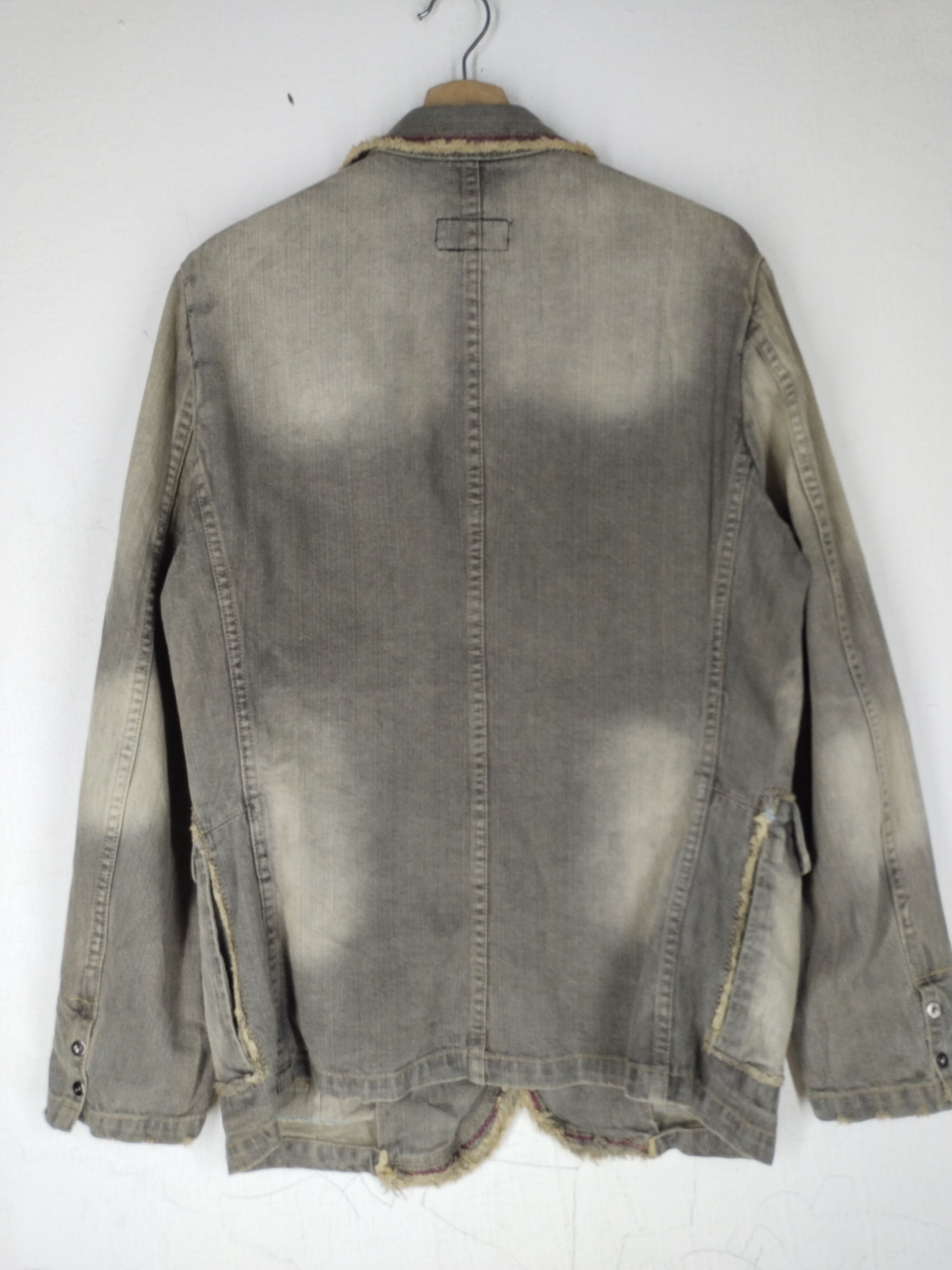 If Six Was Nine × Vintage Vintage Point Loma Denim Distressed Faded Jacket Rare Size US M / EU 48-50 / 2 - 10 Thumbnail