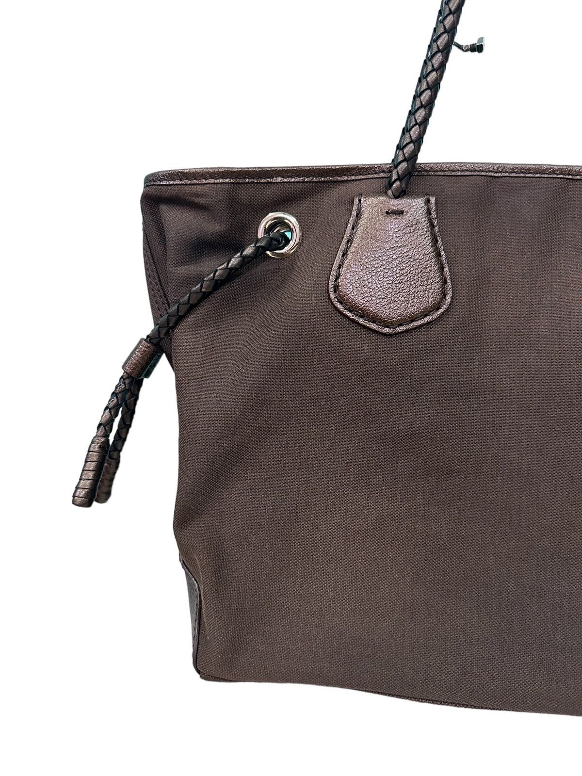 Celine AUTHENTIC CELINE CARRIAGE CANVAS LEATHER TOTE BAG Size ONE SIZE - 3 Thumbnail