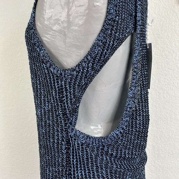 Handmade SI-IAE Knit Marled Racerback Cut Out Tank Size S / US 4 / IT 40 - 5 Thumbnail