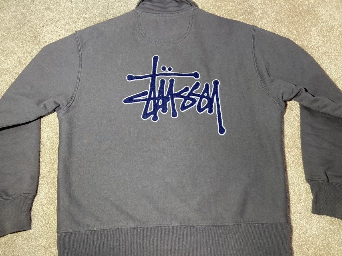 DENIM TEARS × Stussy FW22 Denim Tears Stussy Quarter Zip Pullover Jamaica 2022 Size US S / EU 44-46 / 1 - 8 Thumbnail