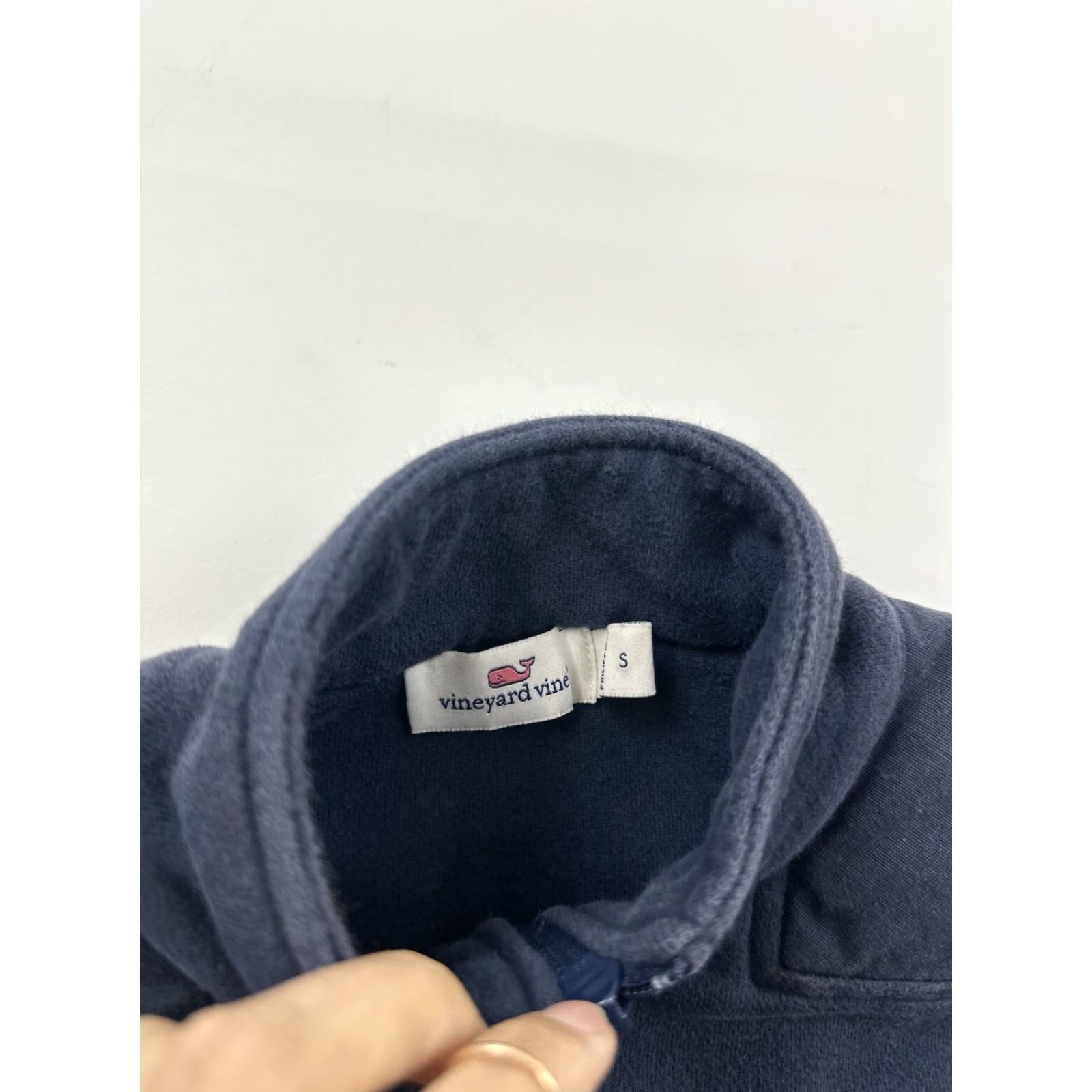 Vineyard Vines Vineyard Vines Sweatshirt Womens Size S Blue 1/4 Zip Pullover Activewear -2 Size S / US 4 / IT 40 - 6 Thumbnail