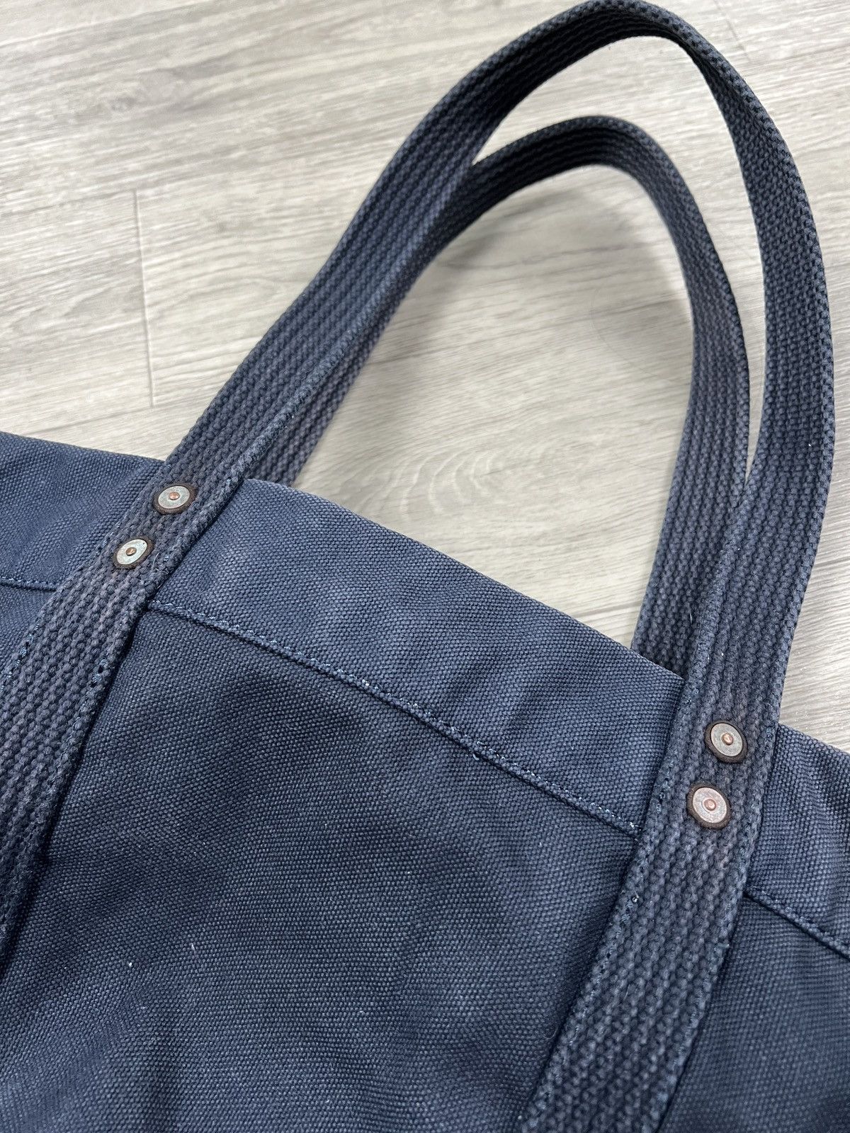 Polo Ralph Lauren Faded Polo Ralph Lauren Big Pony Canvas Tote Bag Mens Size ONE SIZE - 9 Thumbnail