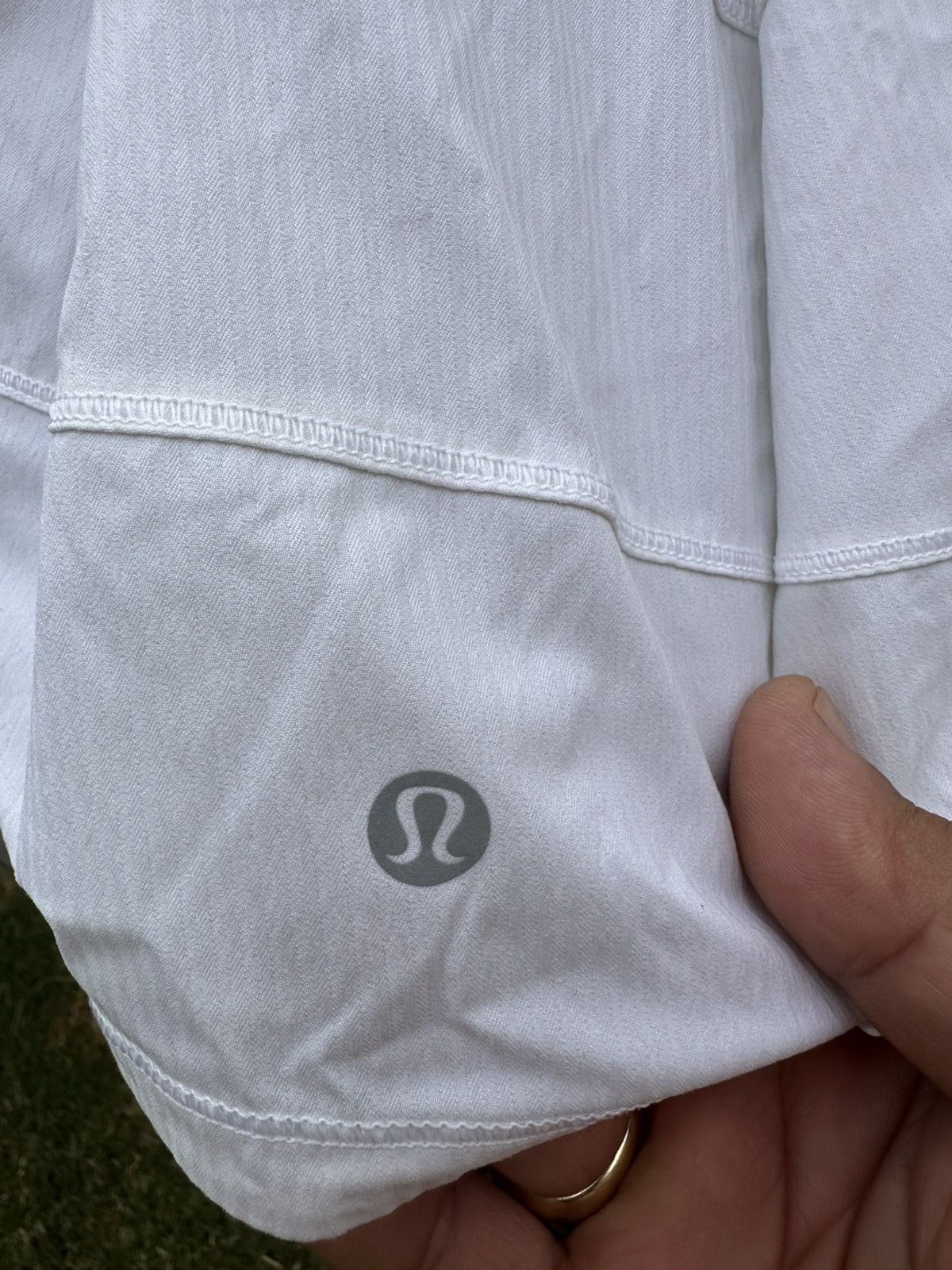 Lululemon PreOwned lululemon Align™ High-Rise Skort White Women's 10 Size 32" / US 10 / IT 46 - 4 Thumbnail