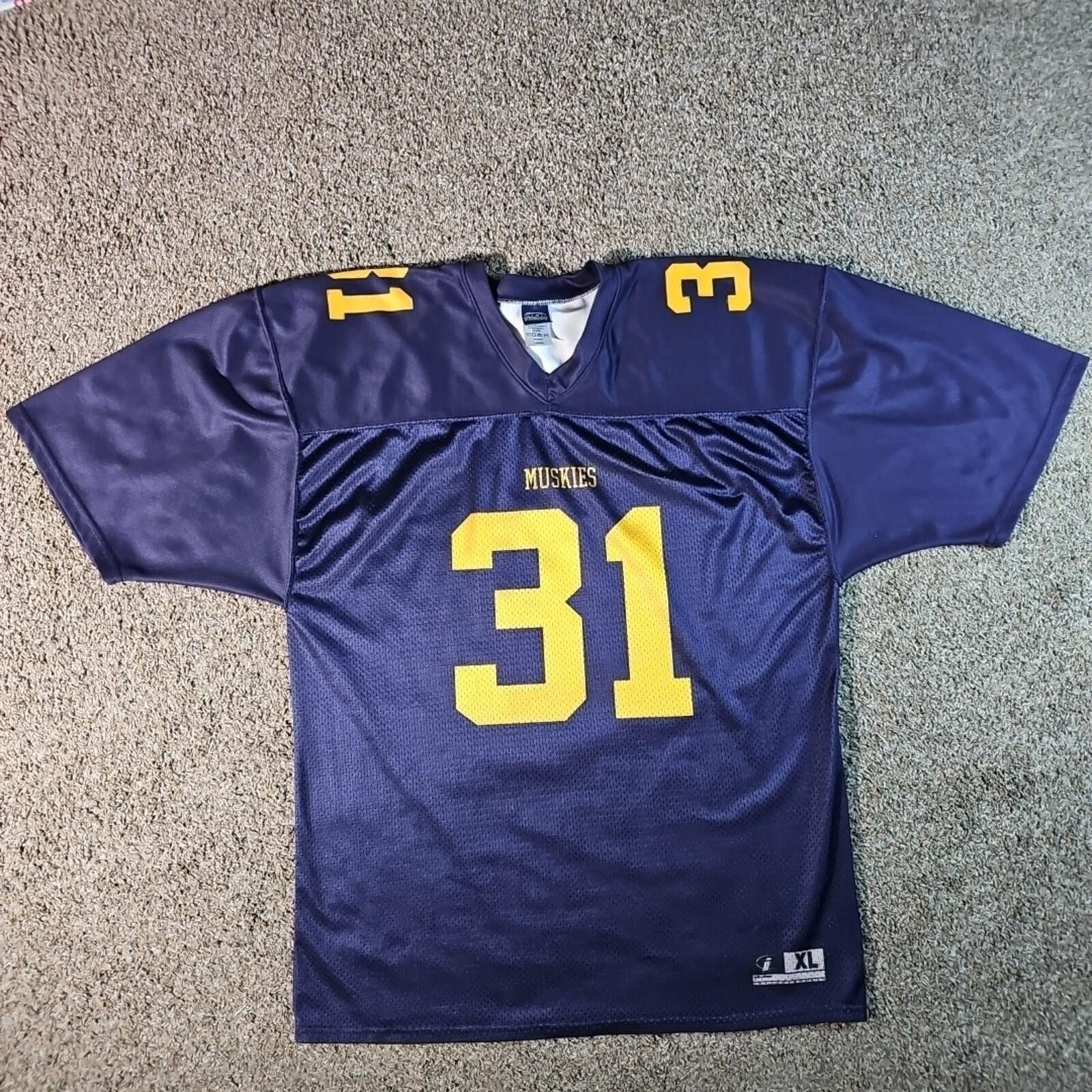 Other Impact Sports L/XL Muskies Football Jersey #31 OLSON Size ONE SIZE - 1 Thumbnail