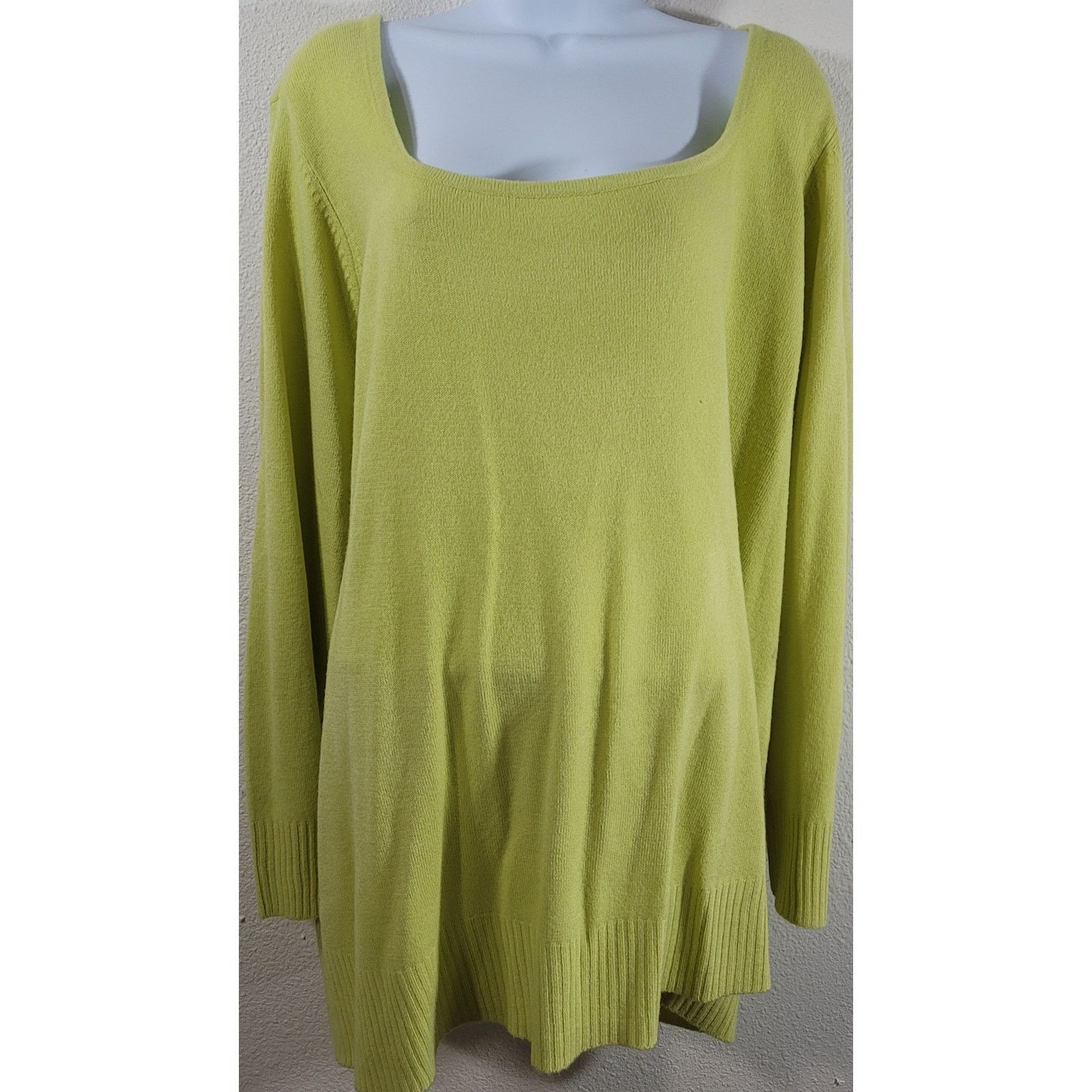 Other Avenue Sweater Collection Yellow Sweater 26 28 Plus Size 3XL / US 20-22 - 1 Thumbnail