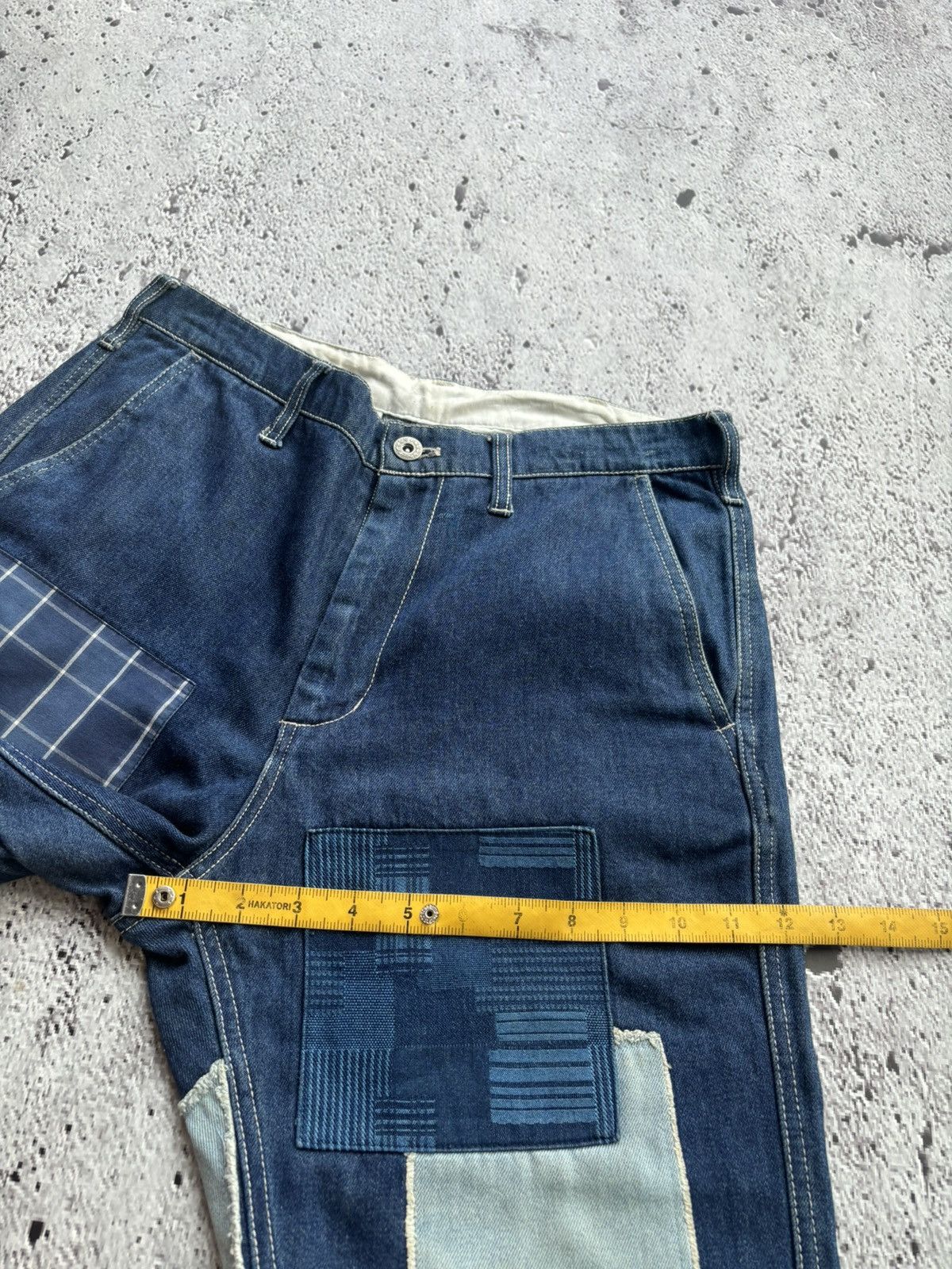 Hysteric Glamour 2000's Denim Patchwork Kapital style Size US 31 - 10 Thumbnail