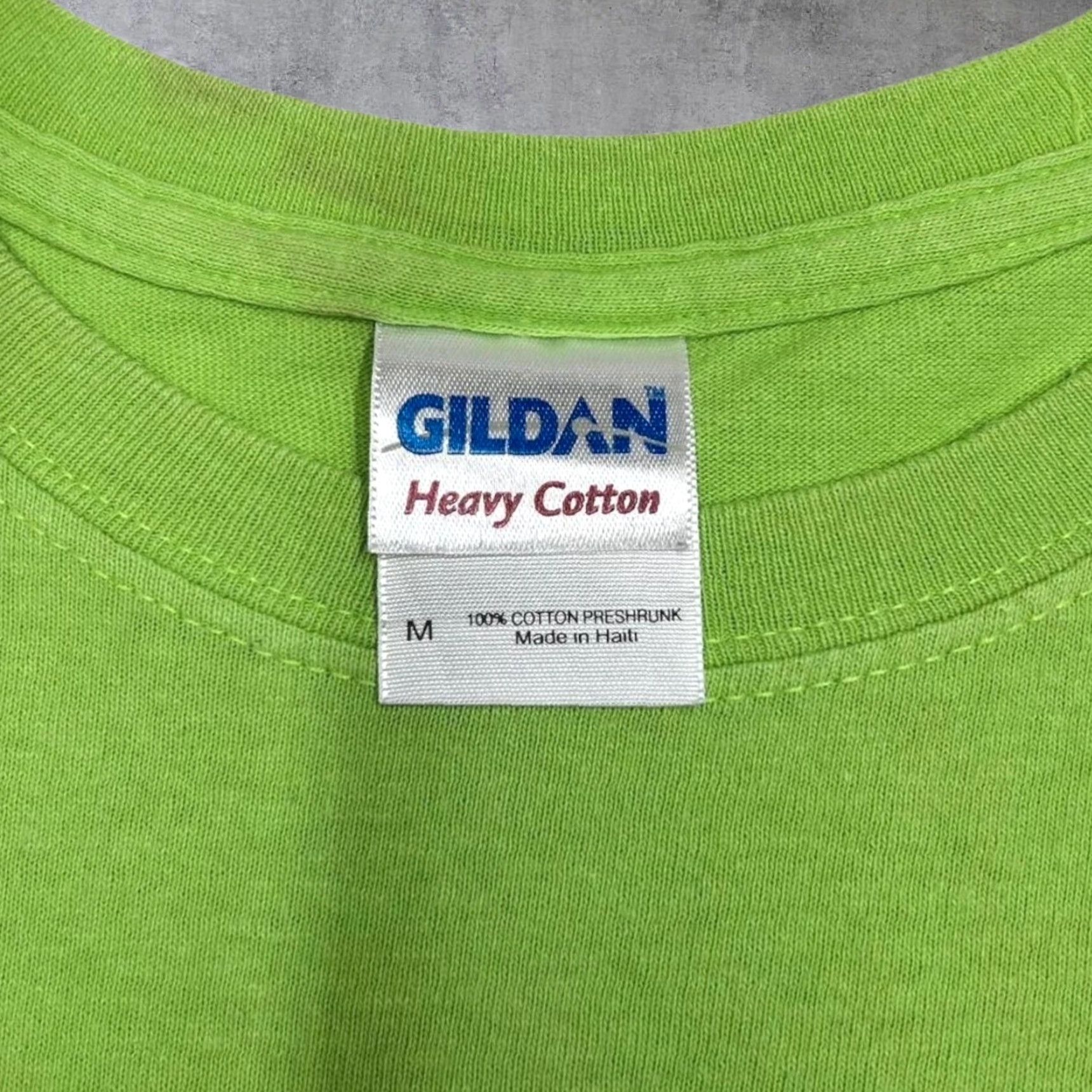 Gildan Honda Indy “Grand Prix Of Alabama” Indy Car Motorsports Racing T-Shirt M Green Graphic Print Front Back Men Size US M / EU 48-50 / 2 - 3 Thumbnail