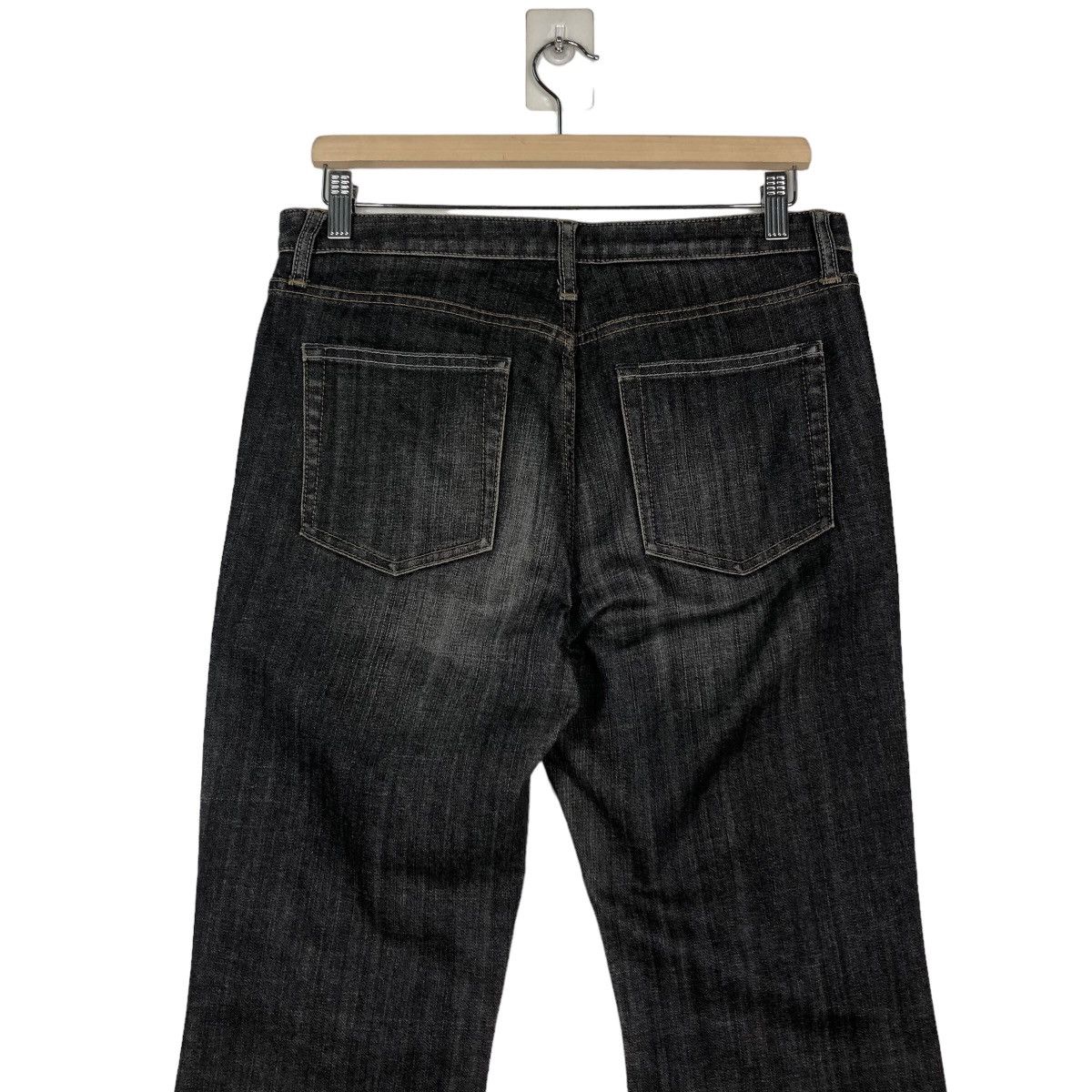 Japanese Brand 🔥VINTAGE DENIM JEANS RICH BLACK UNIQLO JAPAN ISSEY MIYAKE Size US 32 / EU 48 - 10 Thumbnail