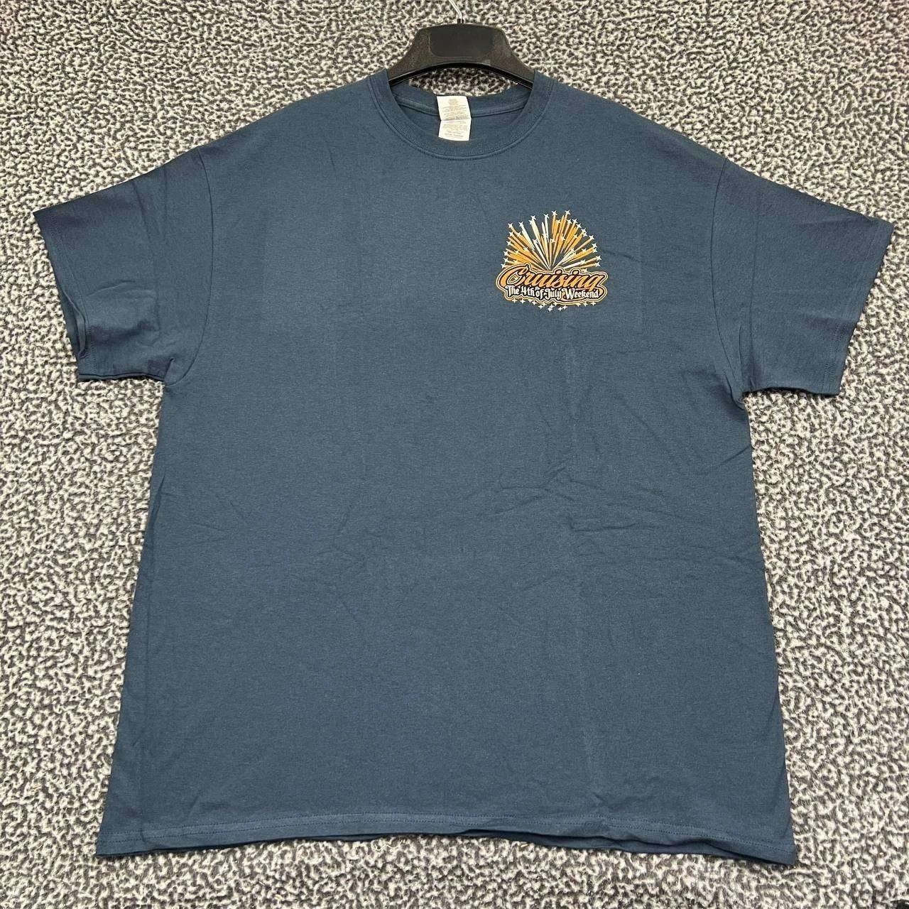 Gildan Vintage Cruising the 4th of July Weekend Shirt Men XL Size US XL / EU 56 / 4 - 2 Thumbnail