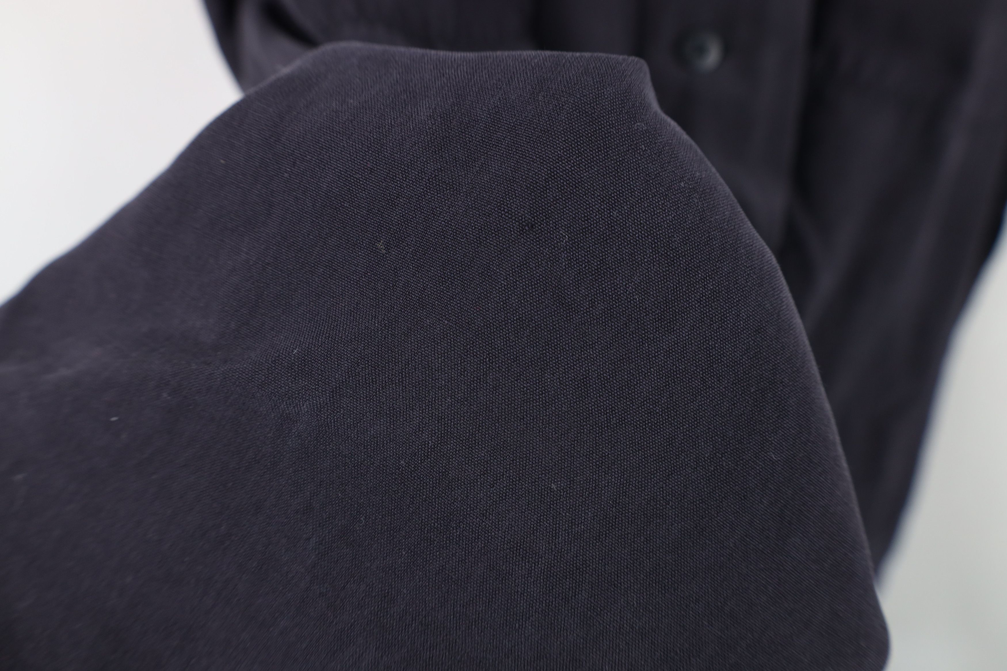 Vintage Vintage 90s Streetwear Collar Board Button Shirt Black Size US S / EU 44-46 / 1 - 5 Thumbnail
