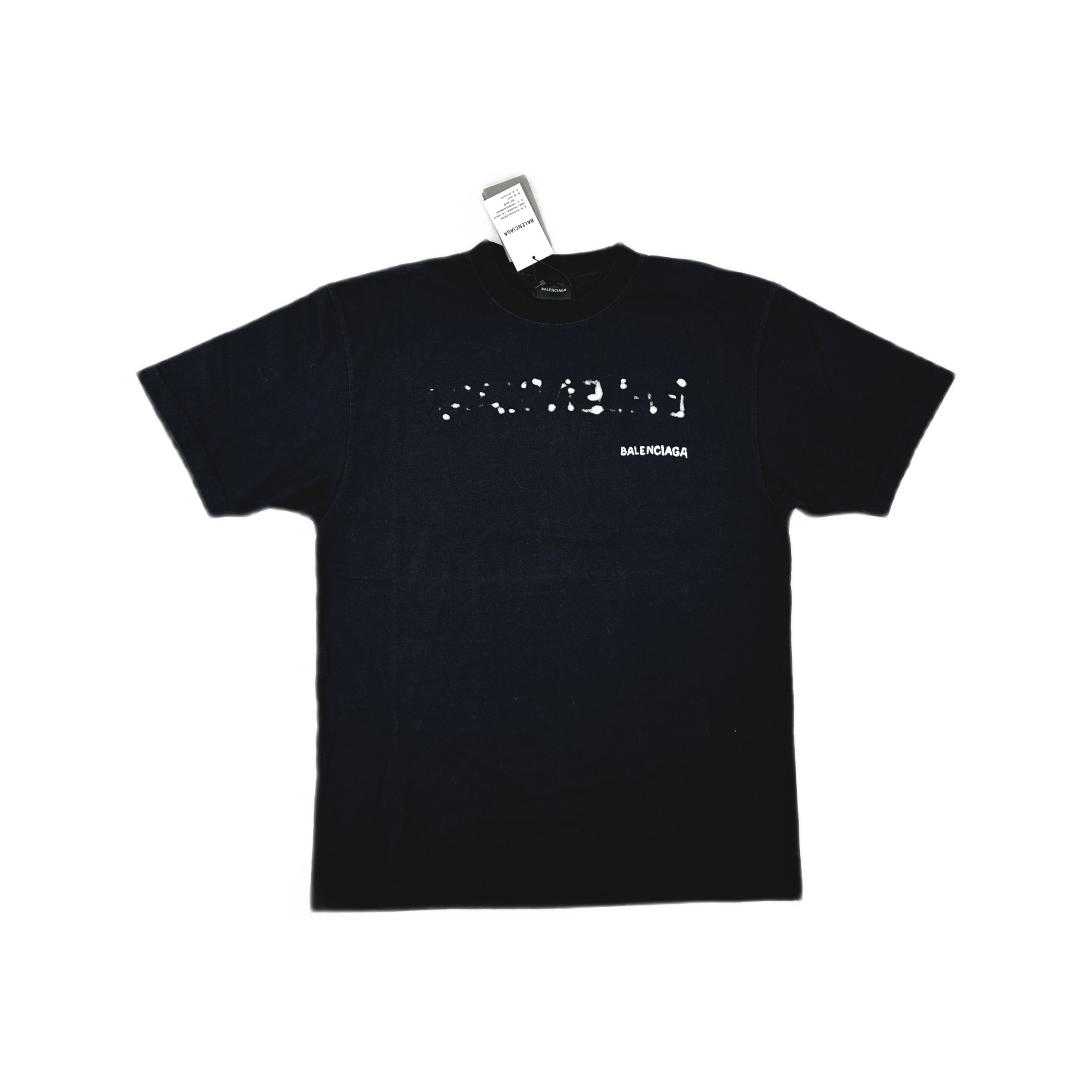 Balenciaga Balenciaga Logo Print T-Shirt Size XS Size XS / US 0-2 / IT 36-38 - 1 Thumbnail