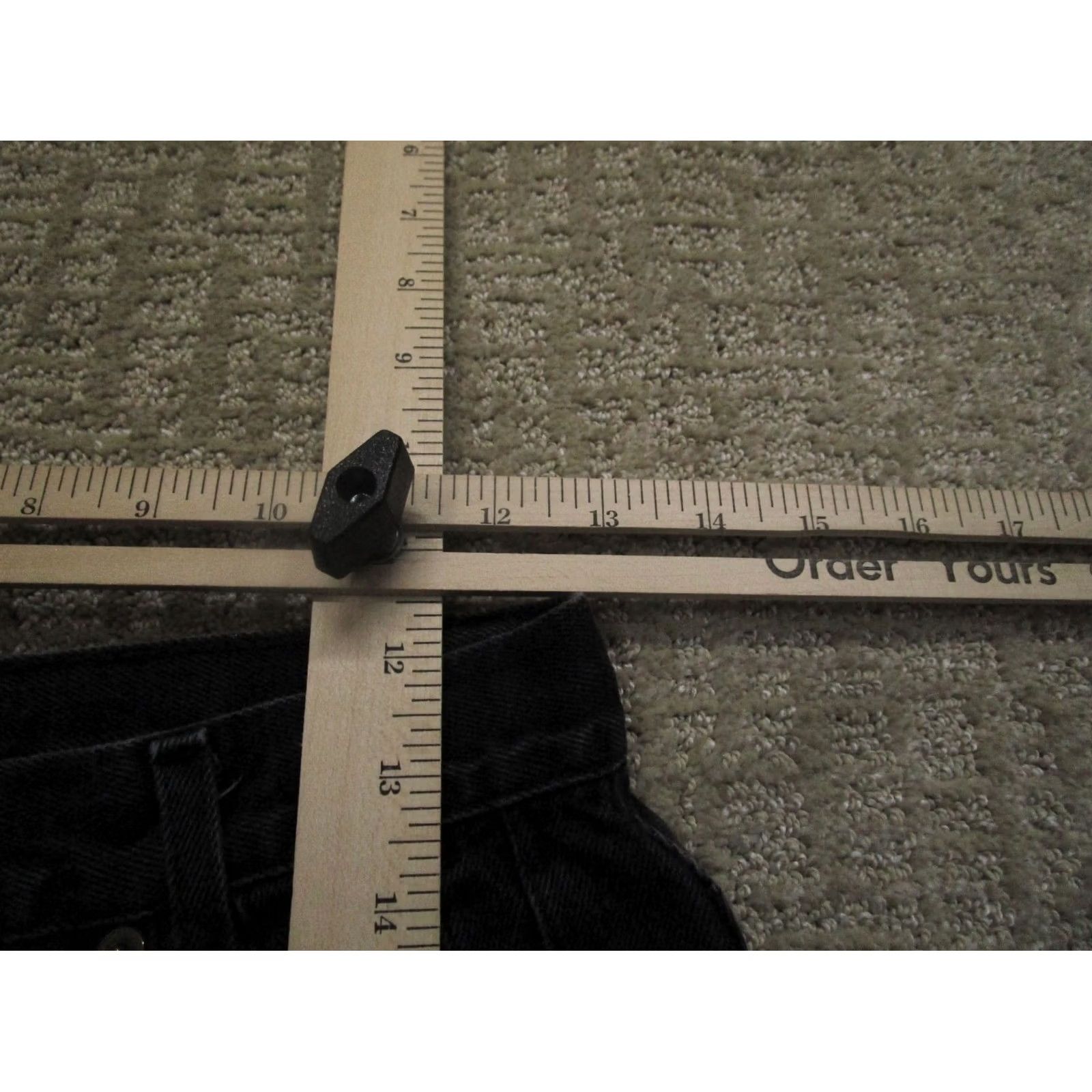 Vintage VINTAGE French Dressing Jeans Women 8 Black High Rise Bareback Western Petite 90s Logo Southwestern Menus? Size 30" / US 8 / IT 44 - 5 Thumbnail