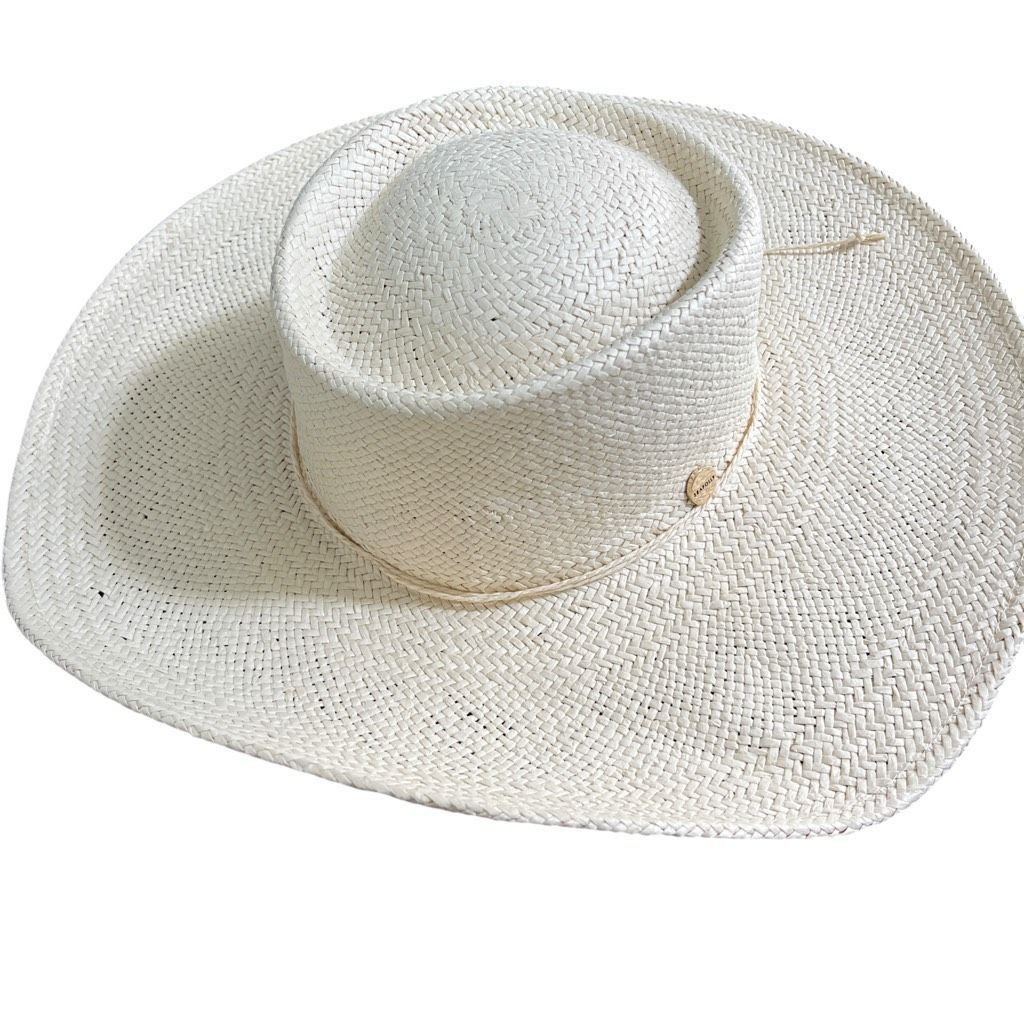Other Seafolly Sundown Boater Hat in Natural Size ONE SIZE - 4 Thumbnail