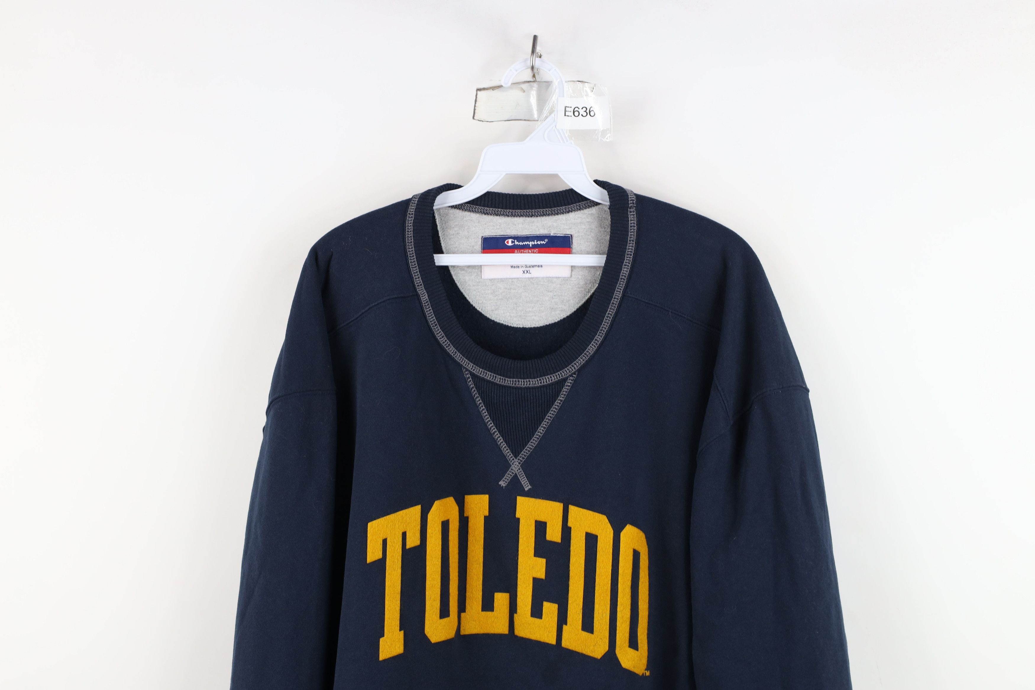 Champion Vintage 90s Champion of Toledo Crewneck Sweatshirt Size US XXL / EU 58 / 5 - 2 Thumbnail