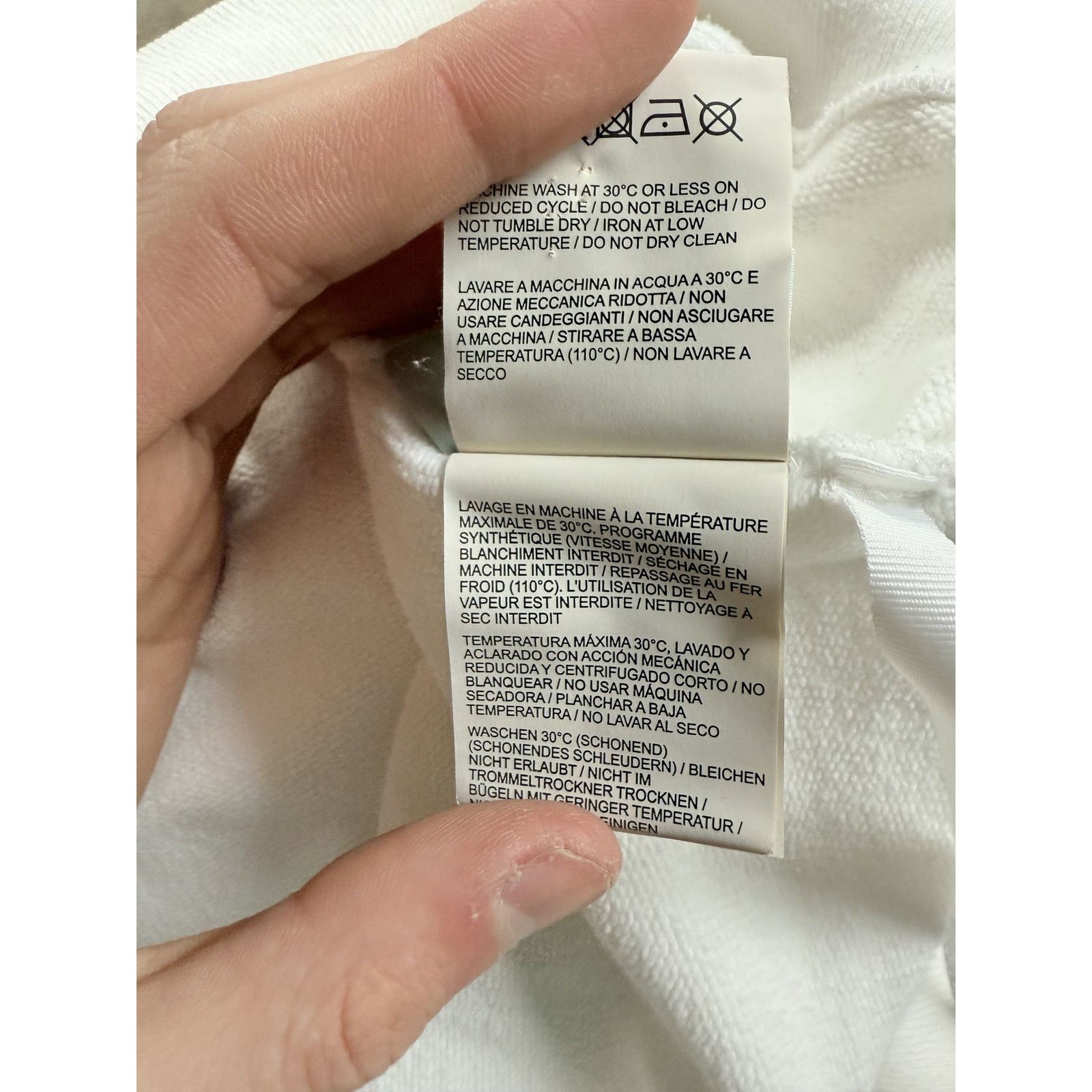 Off-White Off White Hoodie White Green Girl Used Medium Size US M / EU 48-50 / 2 - 7 Thumbnail