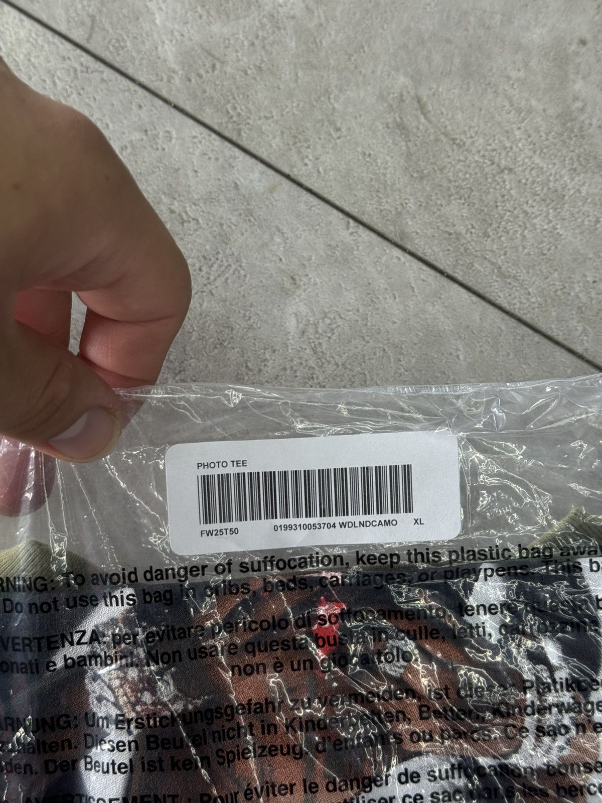 Supreme Supreme Playboi Carti CAMO Photo Tee IN HAND Size US XL / EU 56 / 4 - 3 Thumbnail