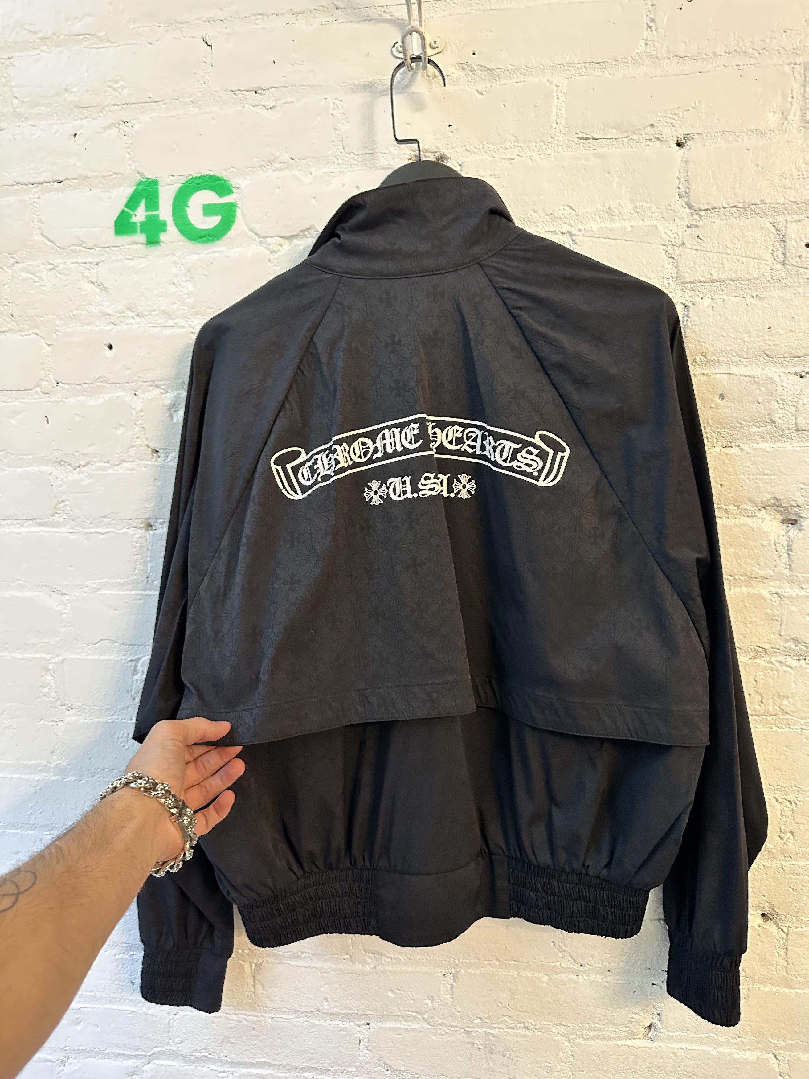 Chrome Hearts Chrome Hearts Coach Jacket 4G SELLER Size US S / EU 44-46 / 1 - 5 Thumbnail