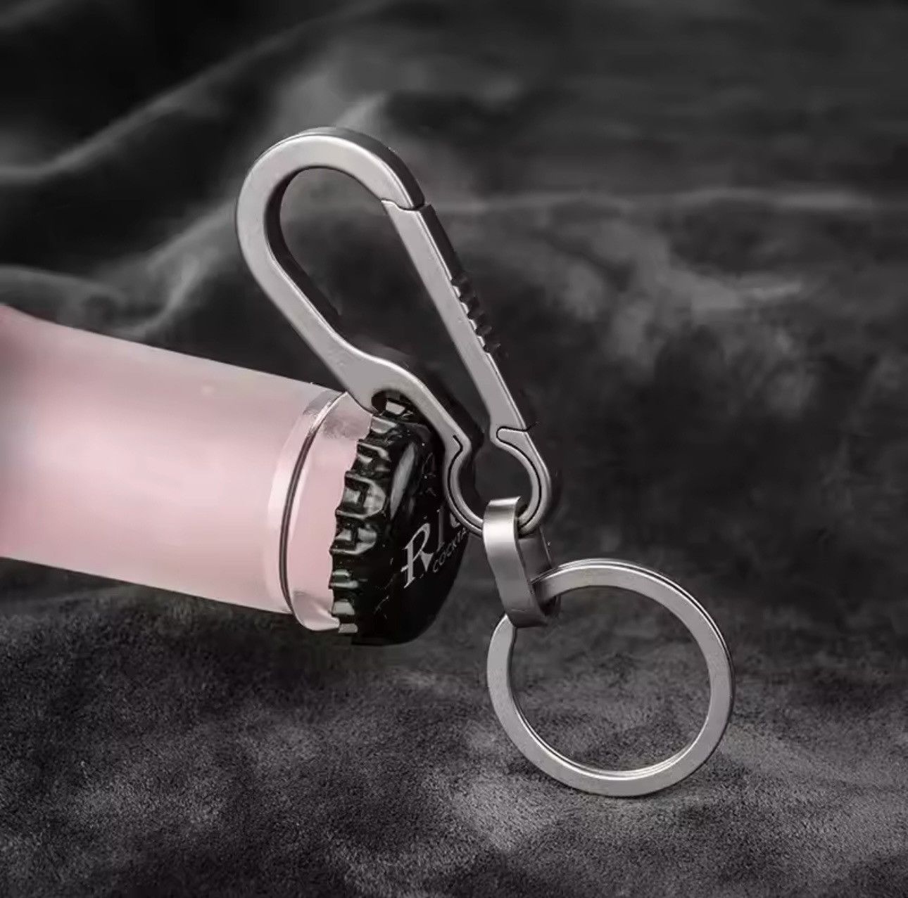 Japanese Brand × Other Titanium Carabiner Keychain with Bottle Opener Size ONE SIZE - 4 Thumbnail