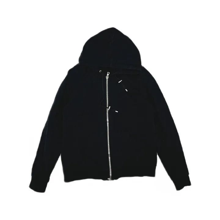 Balmain Black Balmain Side Zip hoodie | Grailed