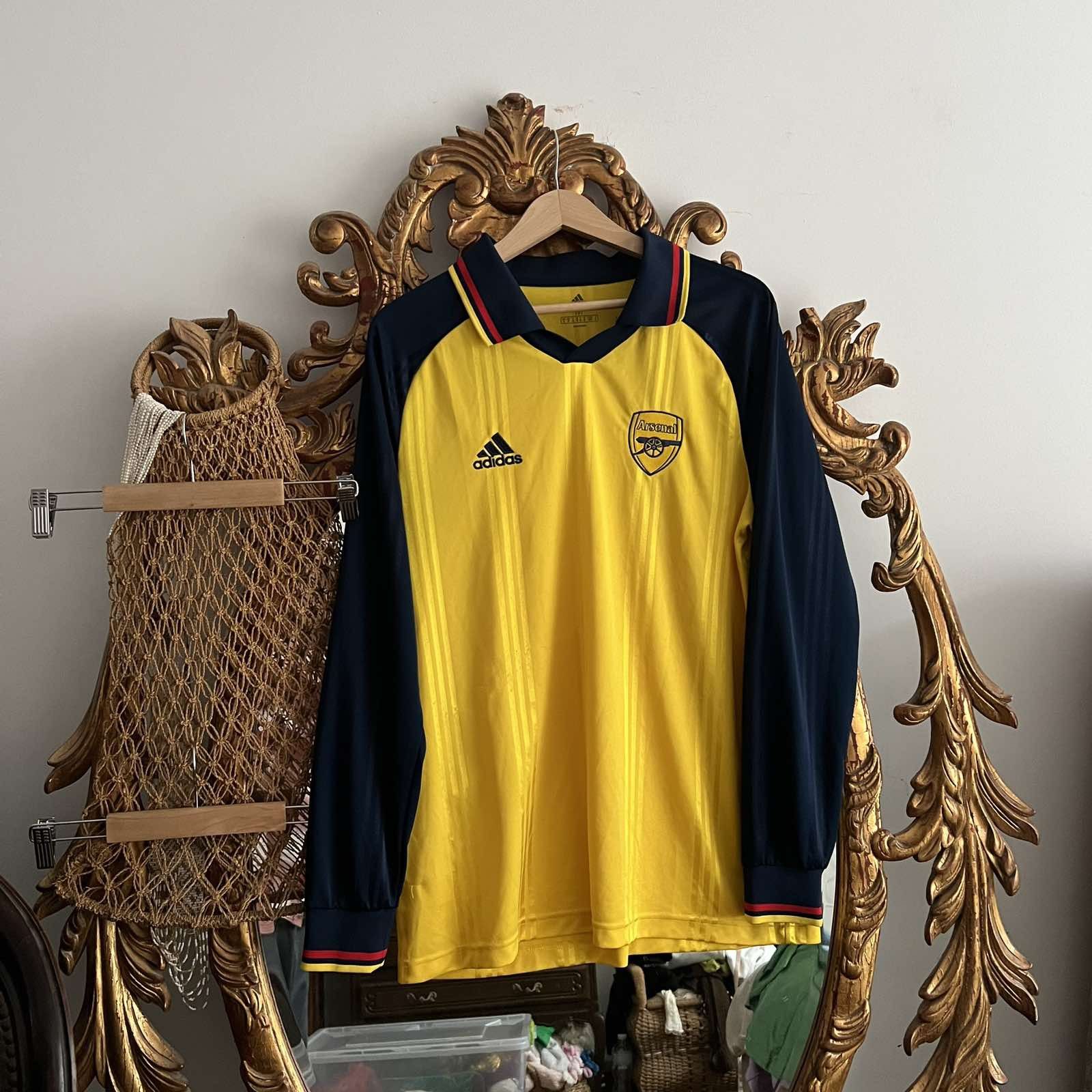 Adidas 2019 Adidas Arsenal Long Sleeve Soccer Jersey Blockcore Size US M / EU 48-50 / 2 - 1 Thumbnail