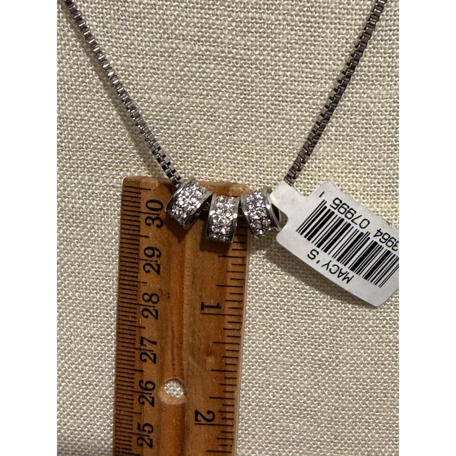 Other Macy’s NWT Silver Tone Necklace 16” Size ONE SIZE - 8 Thumbnail