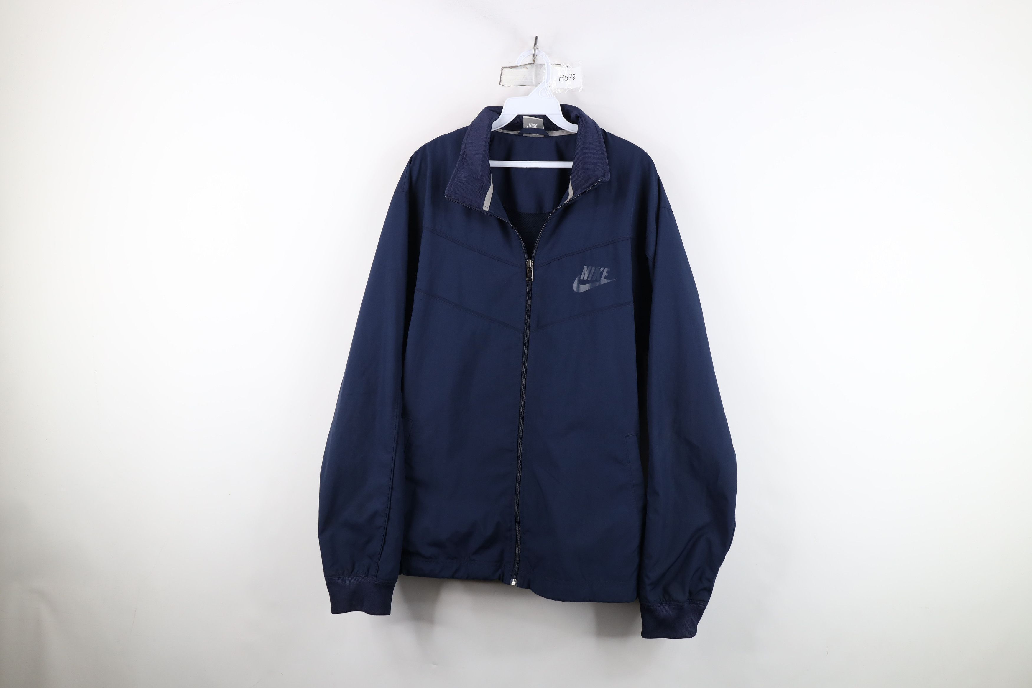Nike Vintage Y2K Nike Sportswear Swoosh Lined Windbreaker Jacket Size US L / EU 52-54 / 3 - 1 Thumbnail