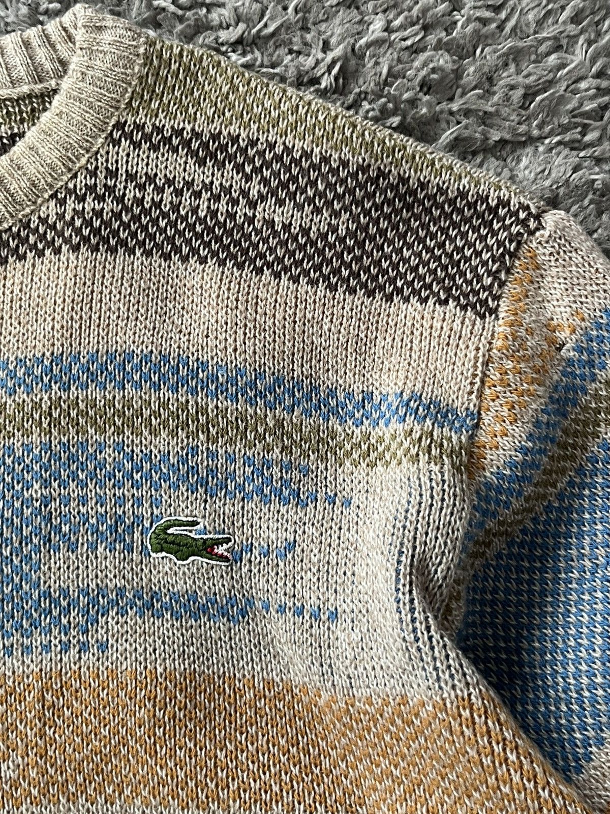 Lacoste Vintage Luxury Knitwear Lacoste NADE IN FRANCE 🇫🇷 Size US M / EU 48-50 / 2 - 5 Thumbnail