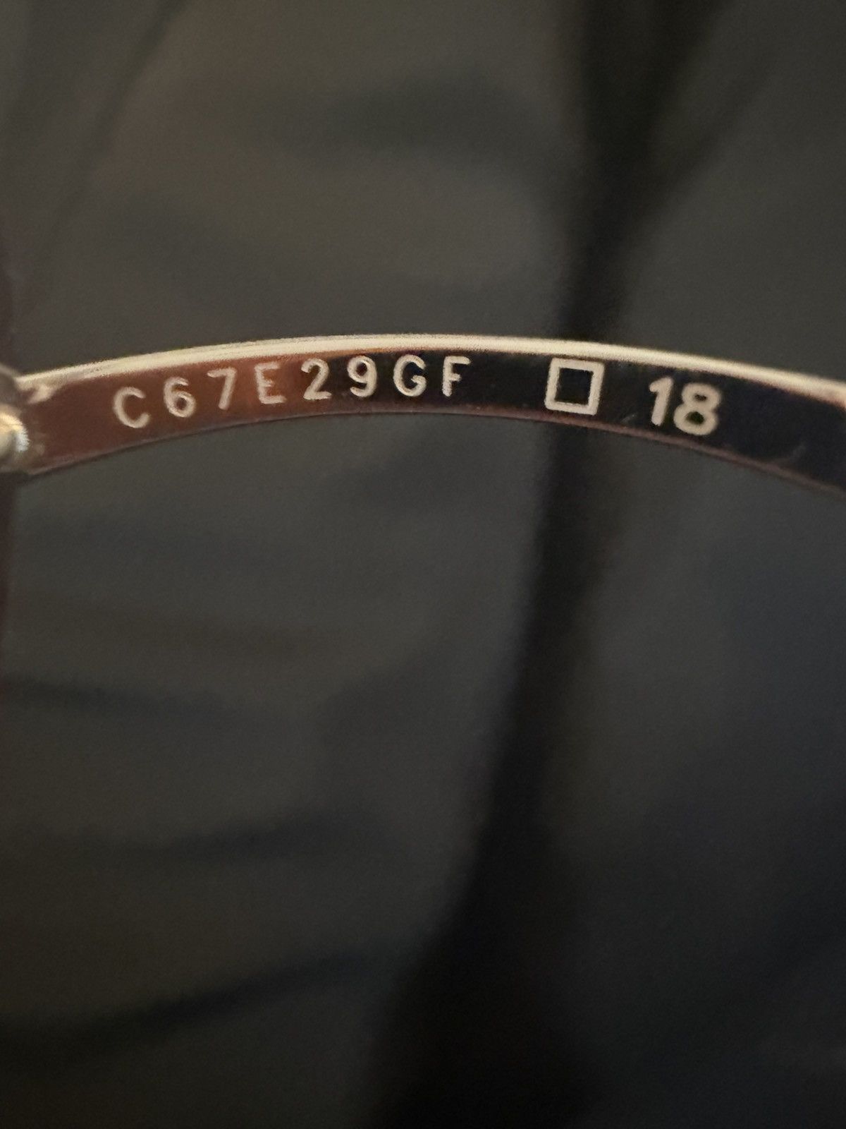 Cartier Cartier Buffalo Frames with Silver Size ONE SIZE - 8 Thumbnail