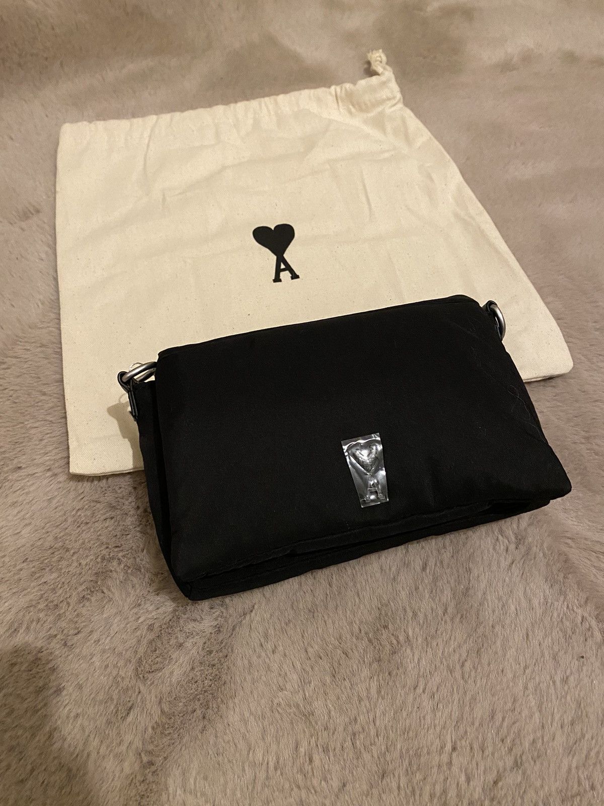 AMI SAC LUNCH BOX NOIR AMI DE CŒUR Size ONE SIZE - 3 Thumbnail