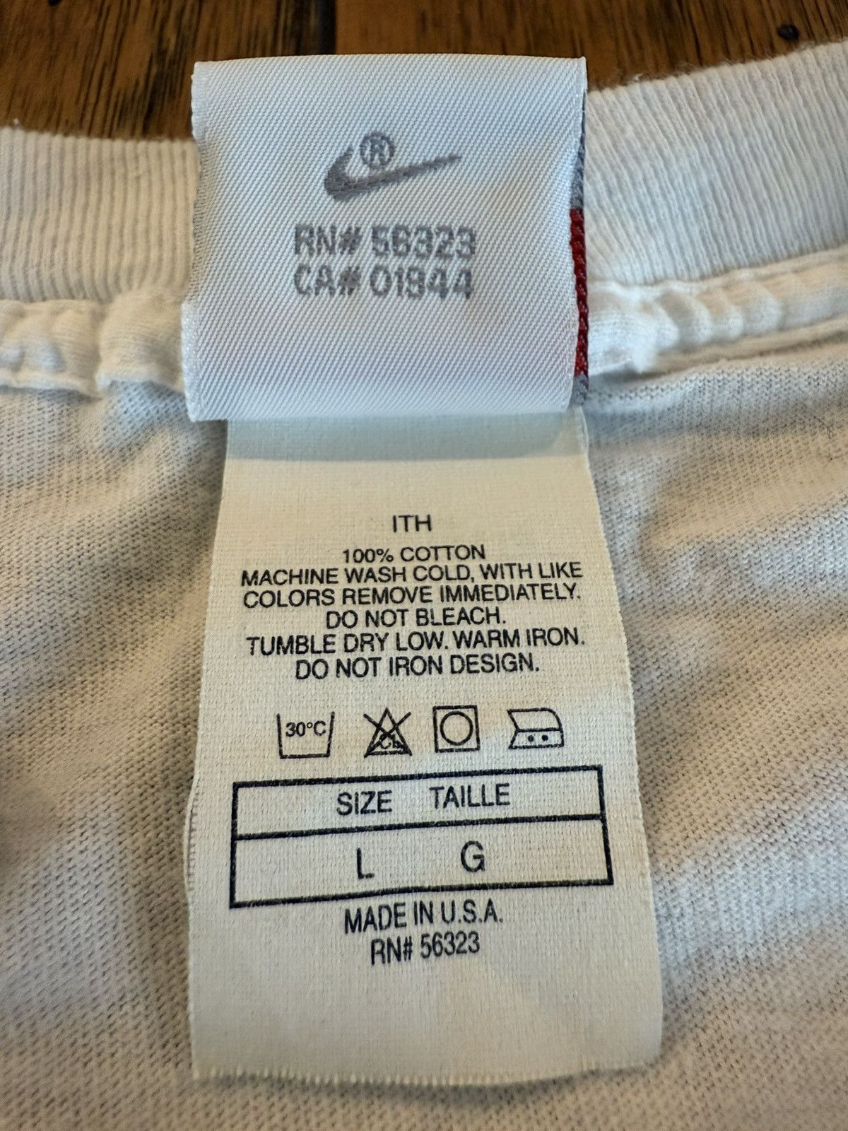 Nike Vintage 1993 Nike x Mercedes shirt Size US L / EU 52-54 / 3 - 4 Thumbnail