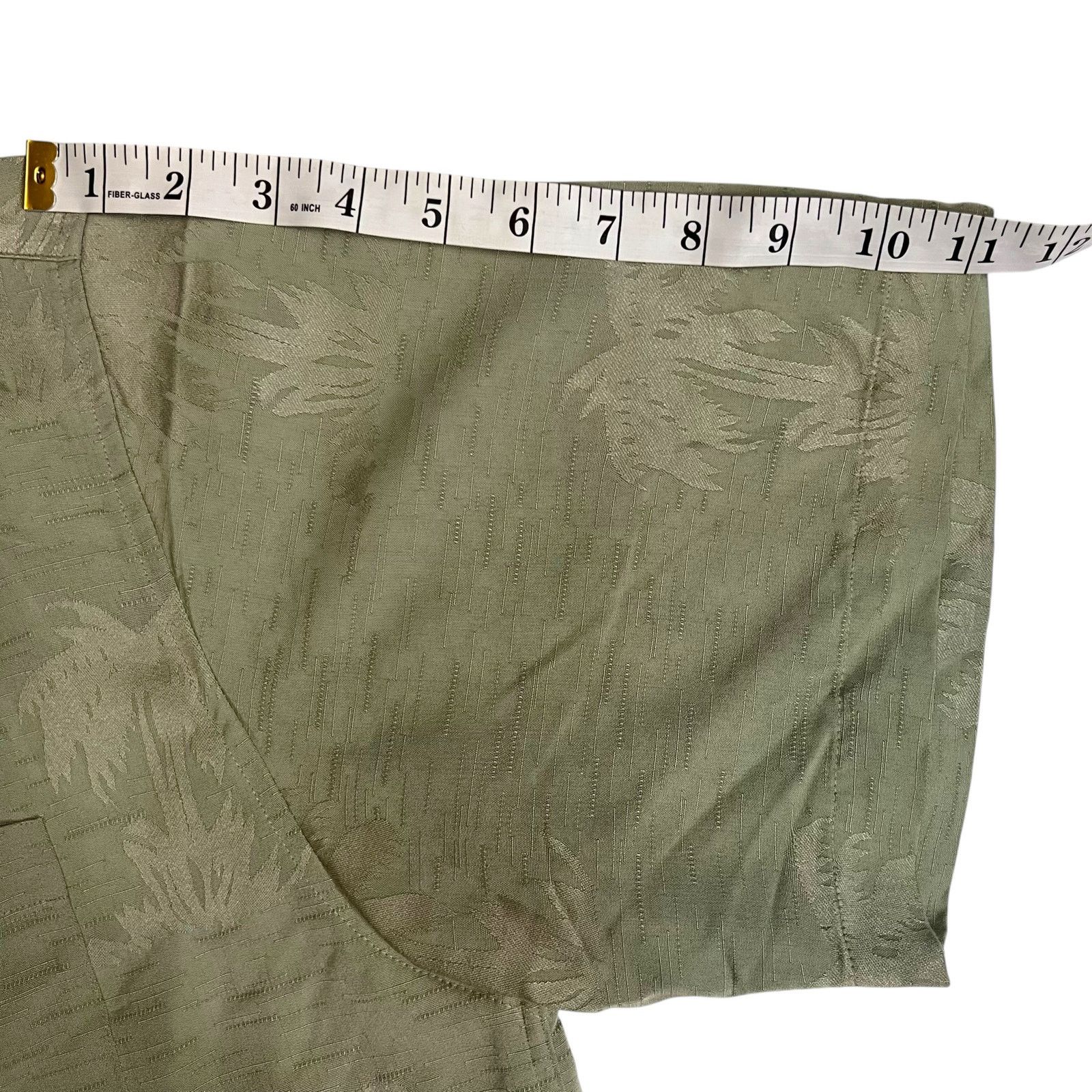 Other UltraClub Cabana Breeze Men Large Green Palm Hawaiian Shirt Size US L / EU 52-54 / 3 - 14 Thumbnail