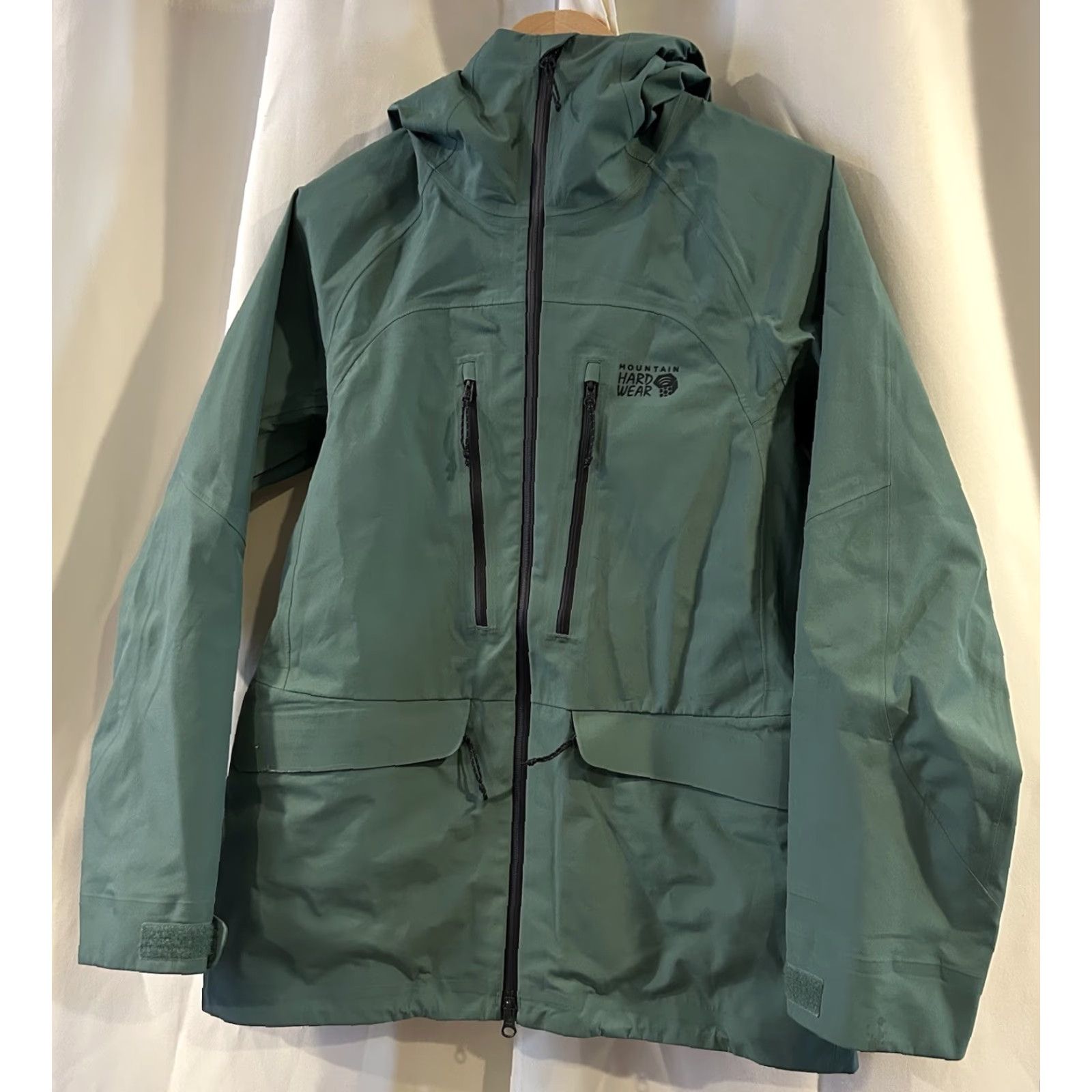 Mountain Hardwear Mountain Hardwear Women’s Sky Ridge Gore-Tex Ski Snowboard Shell Jacket Small Green Women Ski Jacket Size S / US 4 / IT 40 - 4 Thumbnail