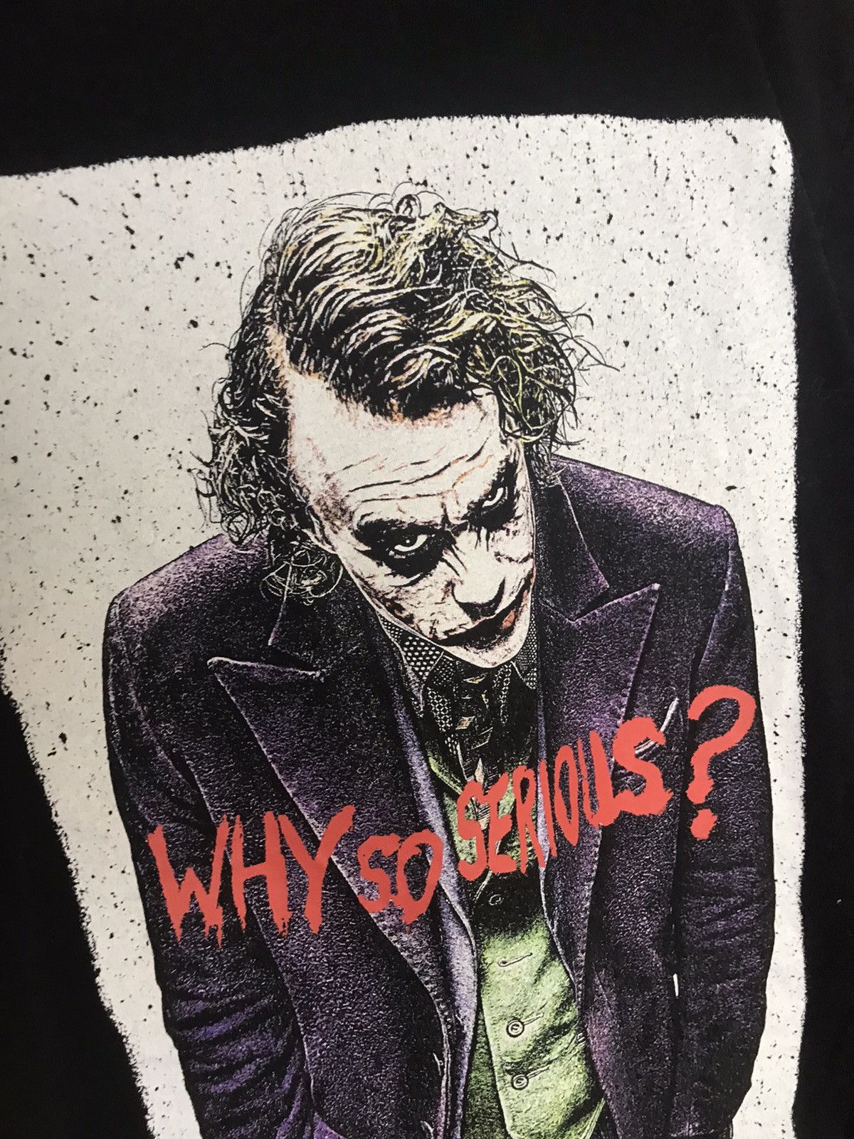DC Comics The Dark Knight Joker light fade t-shirt Size US M / EU 48-50 / 2 - 4 Thumbnail