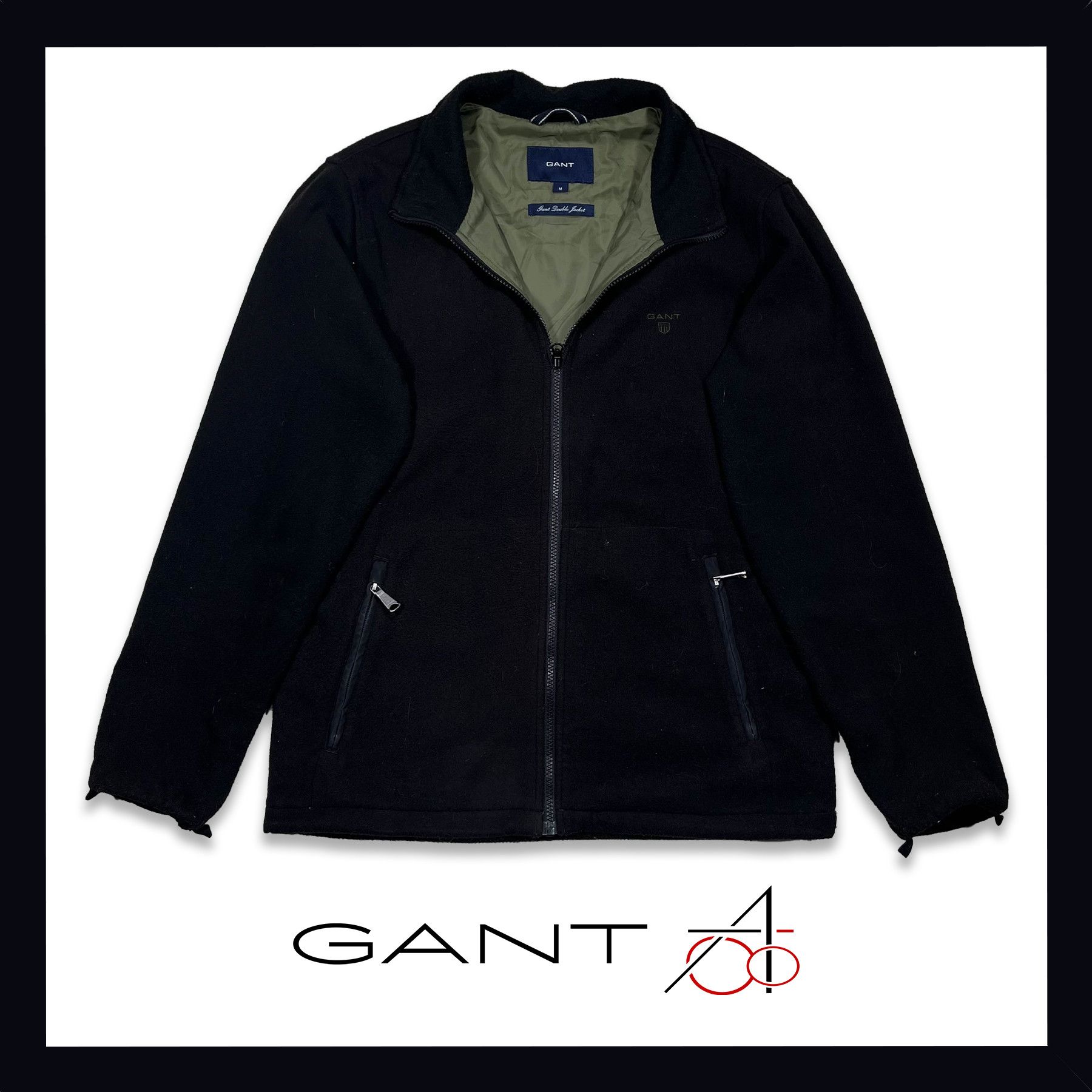 Gant GANT Double Layer Fleece Jacket • M size Size US M / EU 48-50 / 2 - 1 Thumbnail