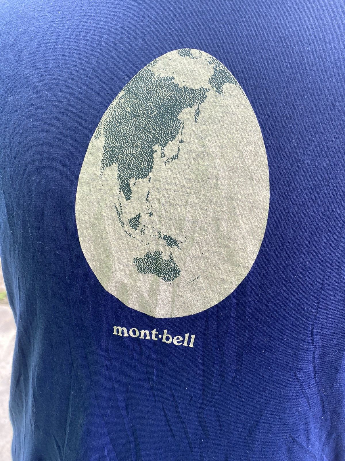 Montbell RARE!! MONTBELL Round Neck Shirt Egg Logo Soft Material Size US M / EU 48-50 / 2 - 2 Thumbnail