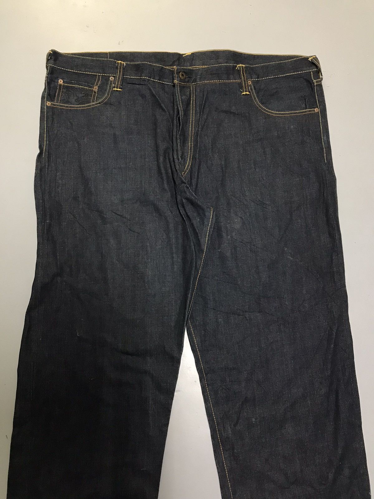 Japanese Brand Vintage Red monkey company embroidered denim 50x38 Size US 44 / EU 60 - 4 Thumbnail