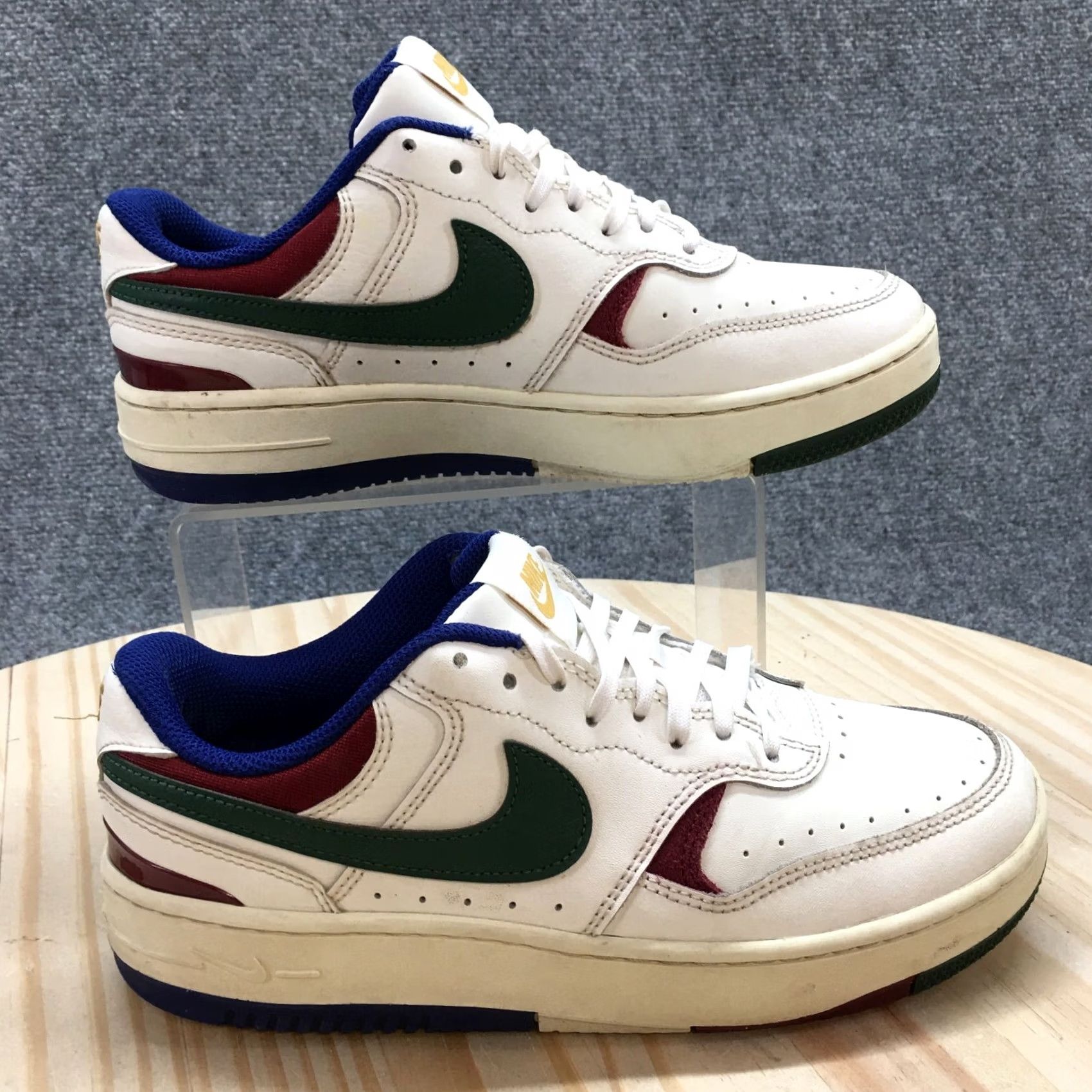 Nike Nike Sneaker Womens 7 White Gamma Force Sail Laced Up Casual Leather DX9176 Size US 7 / IT 37 - 2 Thumbnail